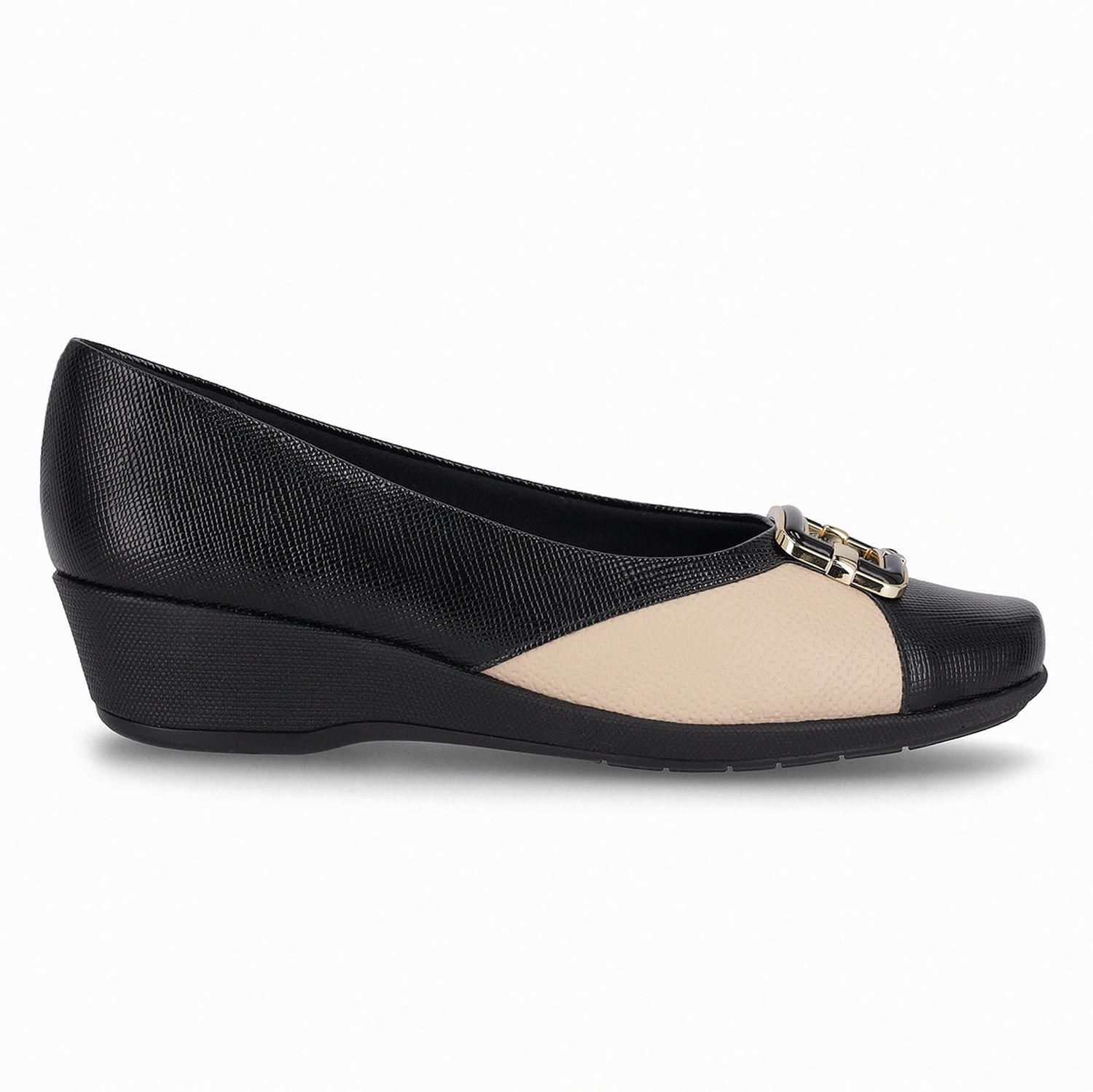ZAPATO MUJER PICCADILLY CASUAL PRETO/BRULE 14324800000001 NEGRO 1150352 - 3