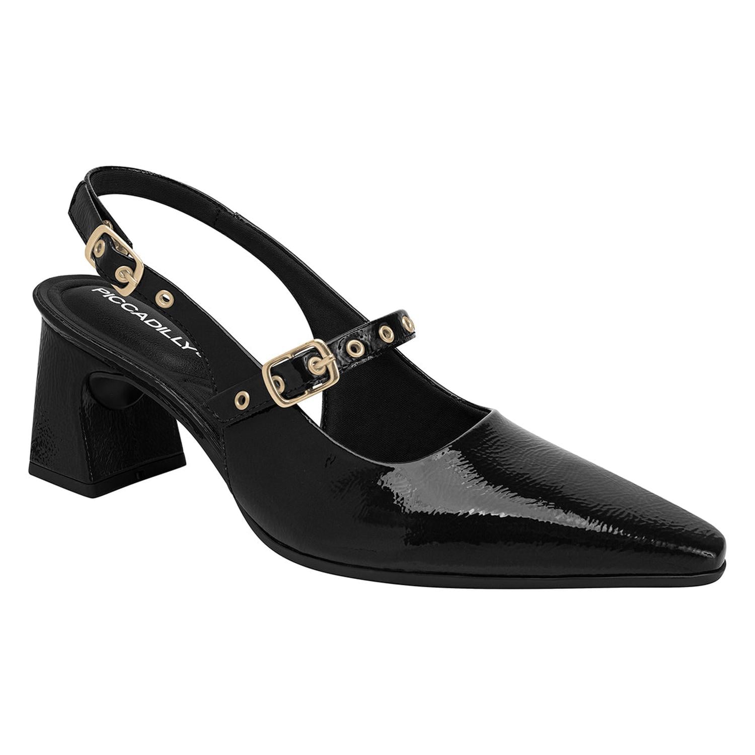 ZAPATO MUJER PICCADILLY VESTIR PRETO 76402800000004 NEGRO 1145791 - 1