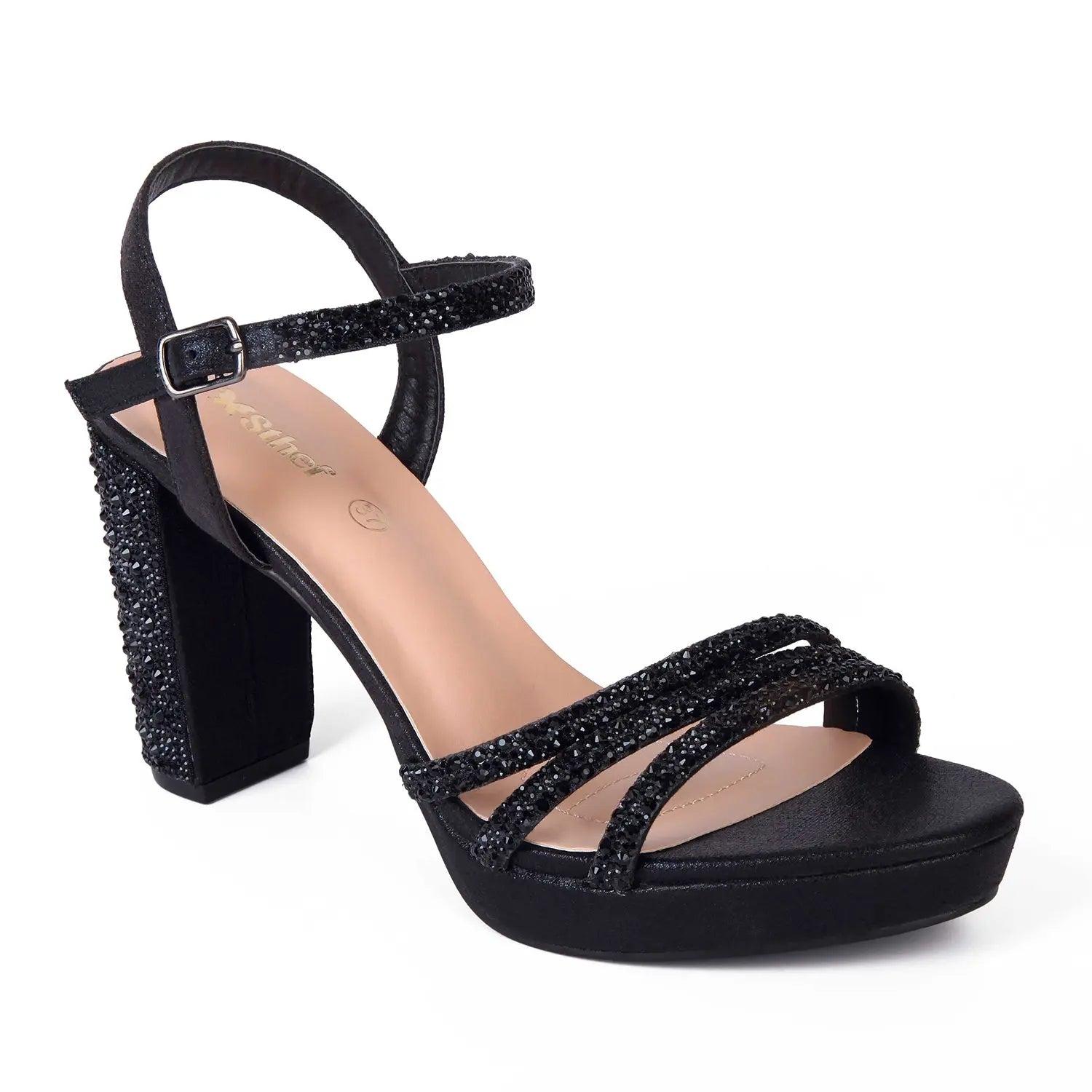 SANDALIA MUJER STHEF FIESTA NEGRO 7994 - 1