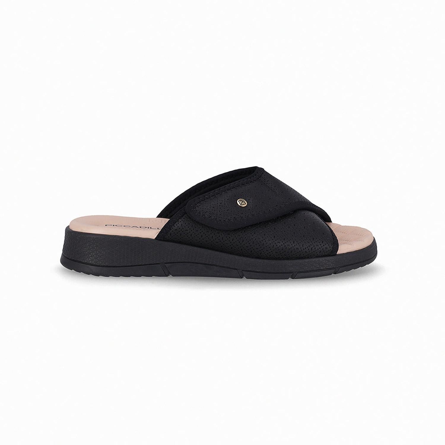 SANDALIA ESPOLON PICCADILLY CASUAL PRETO 57101200000005 NEGRO 1126245 - 3