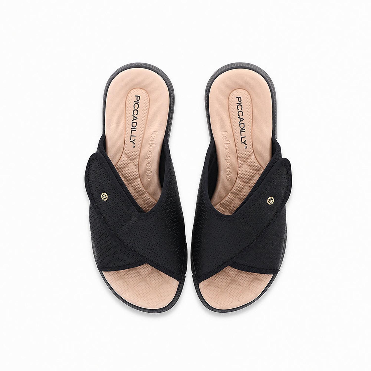 SANDALIA ESPOLON PICCADILLY CASUAL PRETO 57101200000005 NEGRO 1126245 - 4