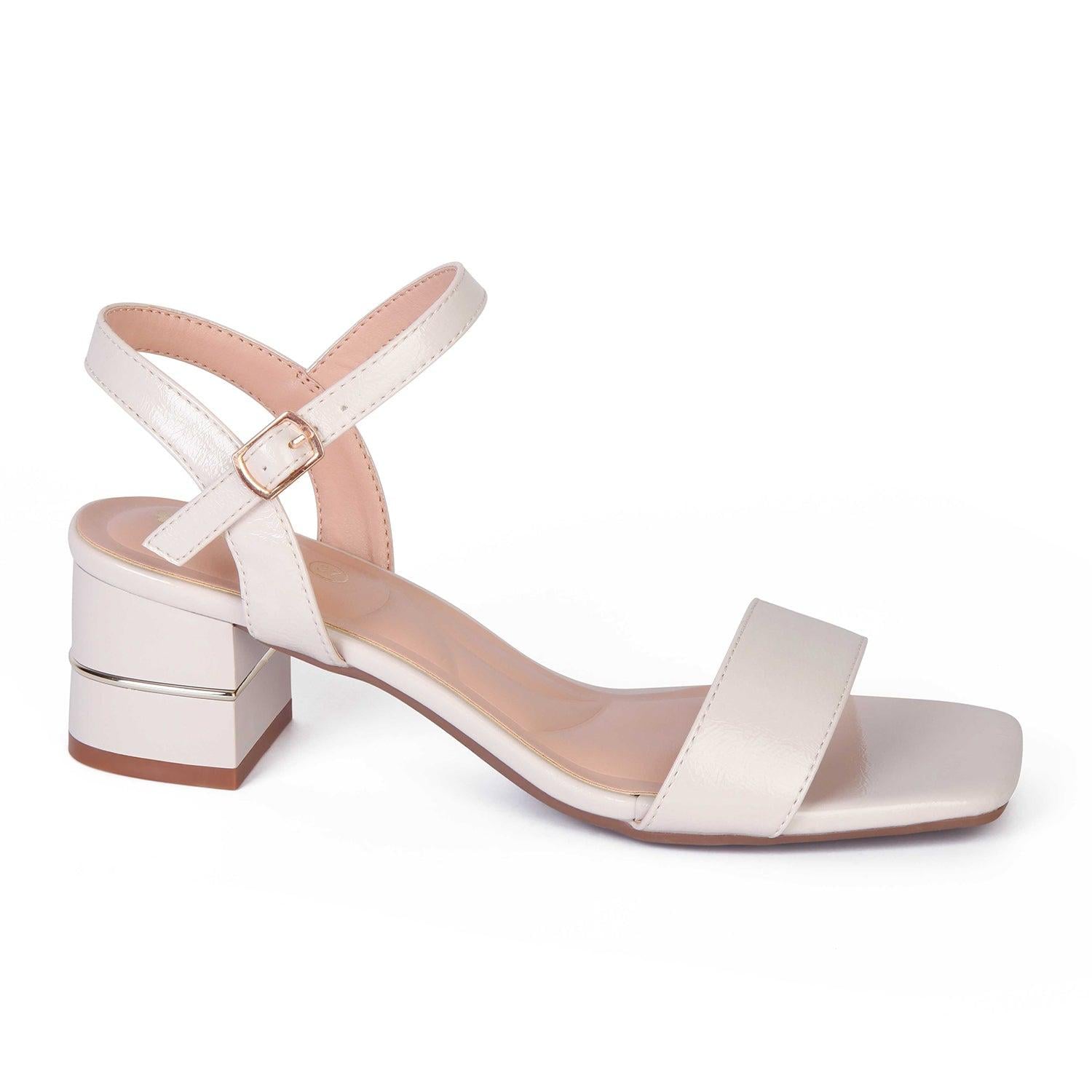 SANDALIA MUJER STHEF VESTIR OFF WHITE 8026 BLANCO 1123075 - 2