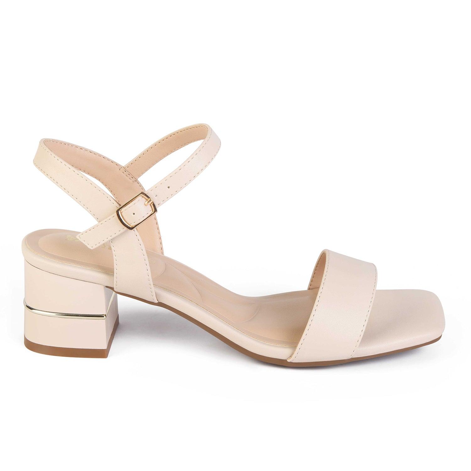 SANDALIA MUJER STHEF VESTIR VAINILLA 8026 BEIGE 1123508 - 2