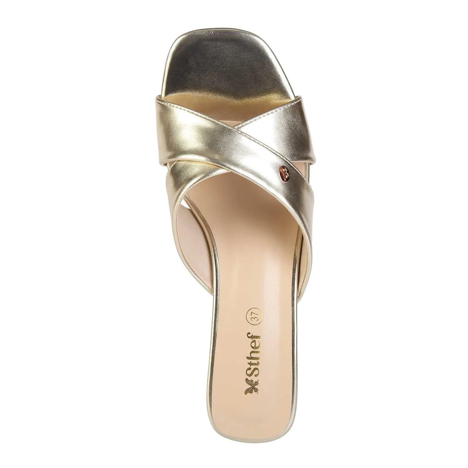 SANDALIA MUJER STHEF VESTIR DORADO 8044 DORADO 1123247 - 4