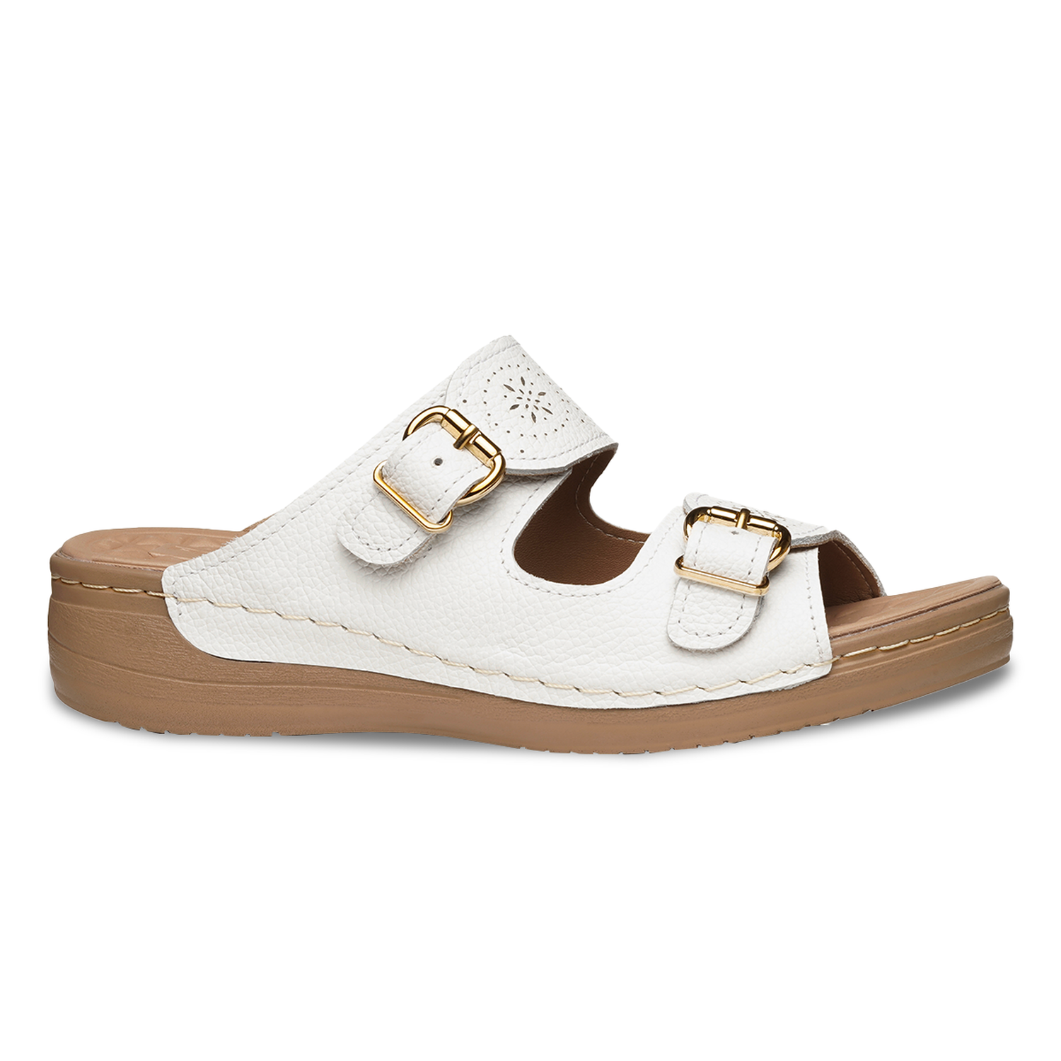 SANDALIA MUJER PEGADA CASUAL BRANCO 233816-01 BLANCO 1144267 - 2