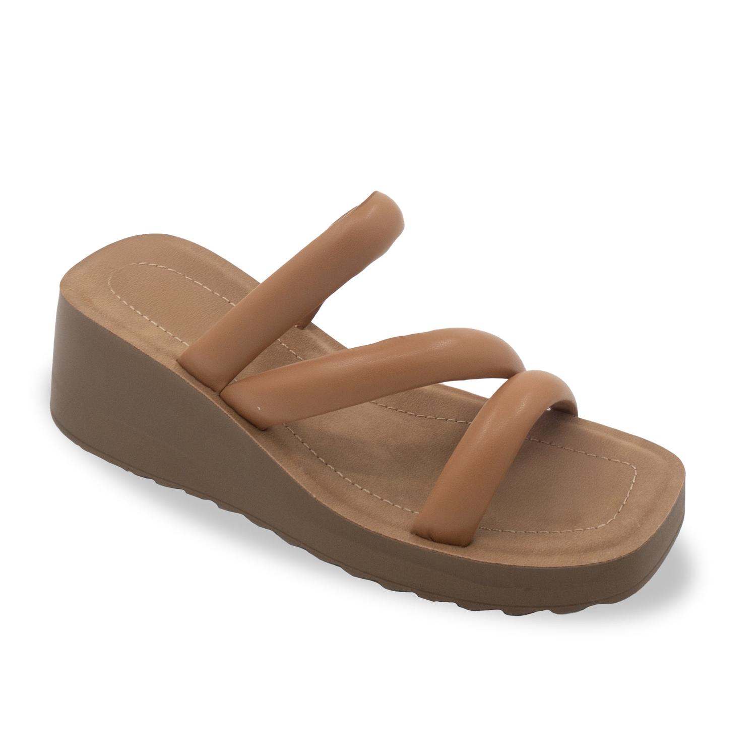 SANDALIA MUJER STHEF CASUAL CAMEL 7843 - 1
