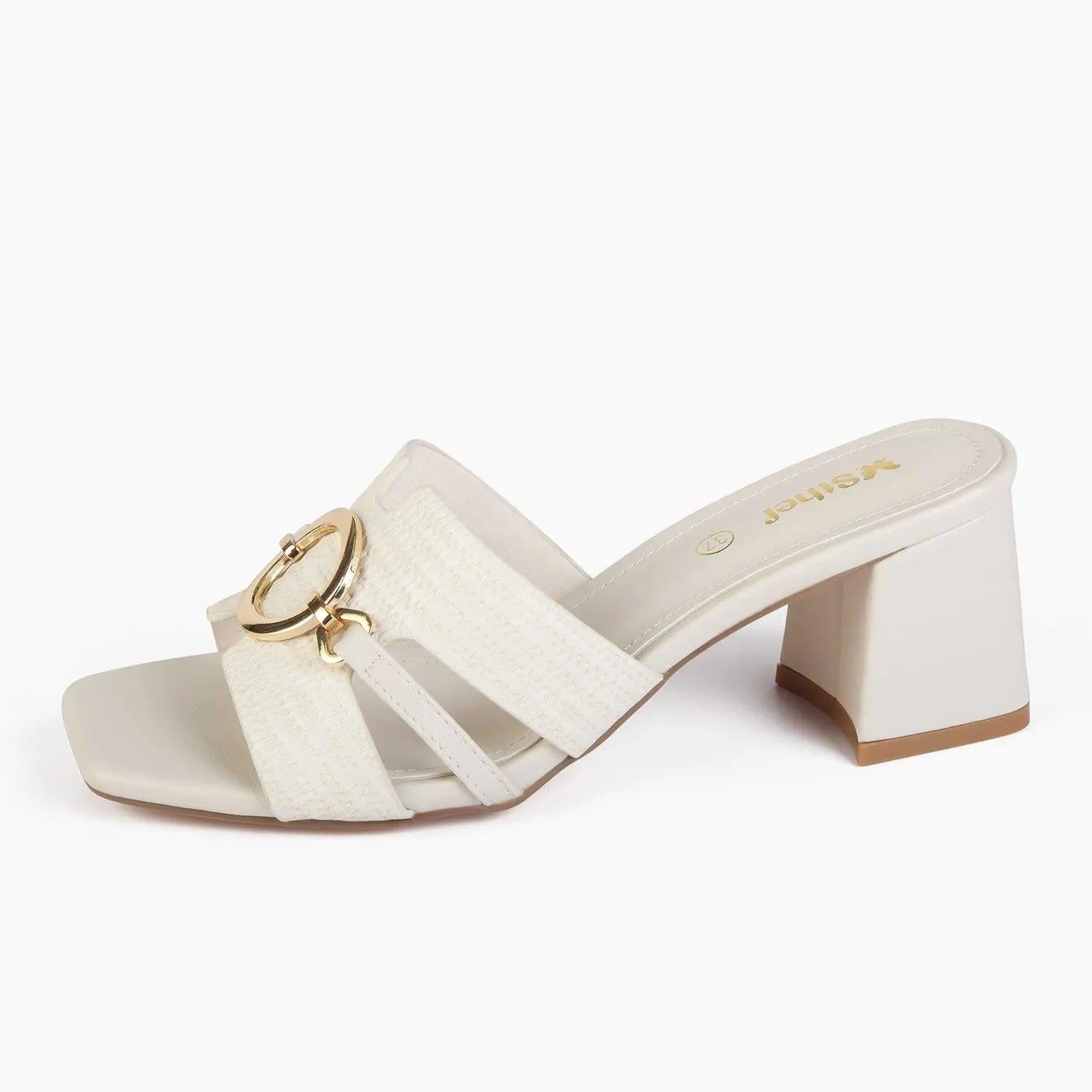 SANDALIA MUJER STHEF VESTIR BLANCO 8045 BLANCO 1123259 - 2