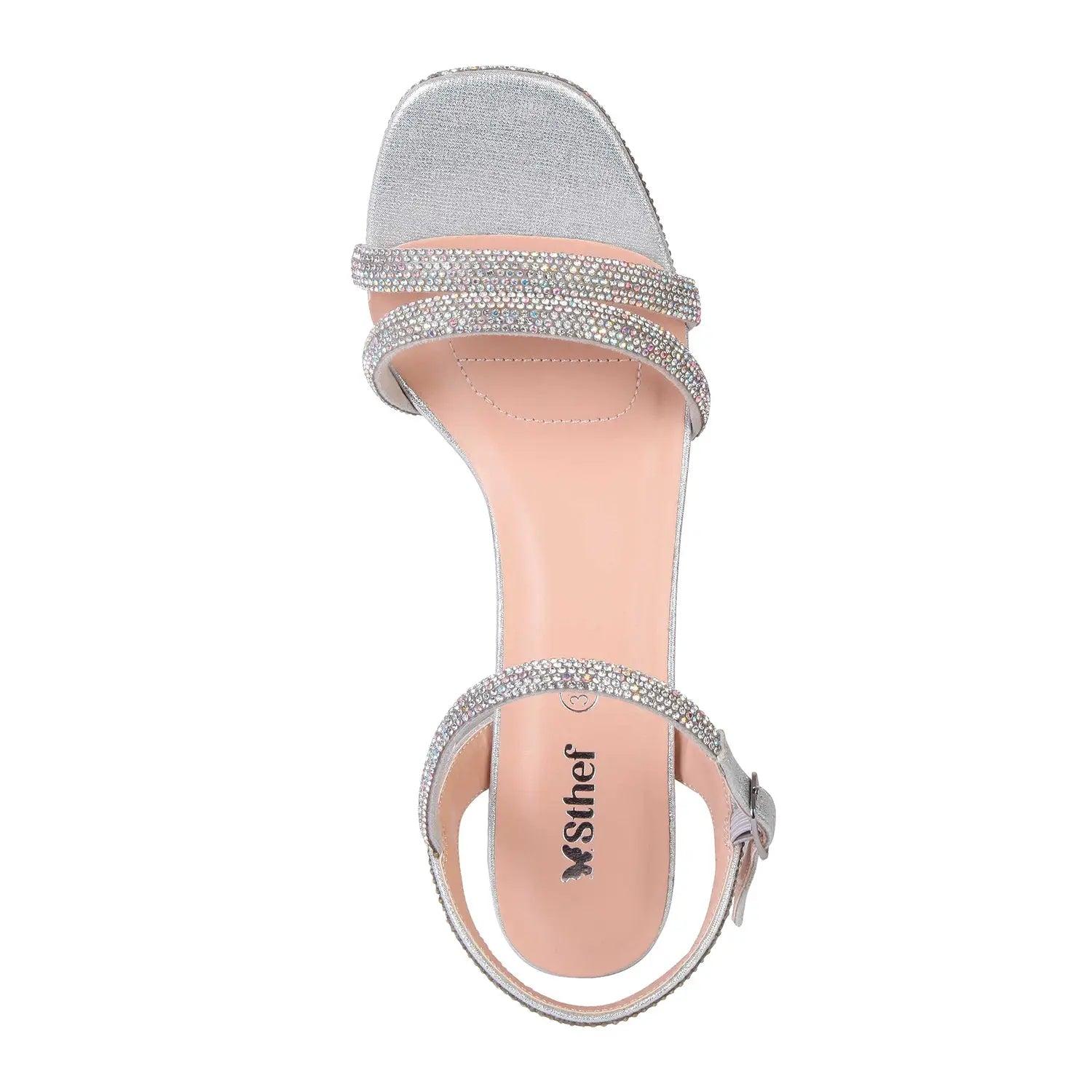 SANDALIA MUJER STHEF FIESTA PLATA 7995 PLATEADO 1121432 - 4