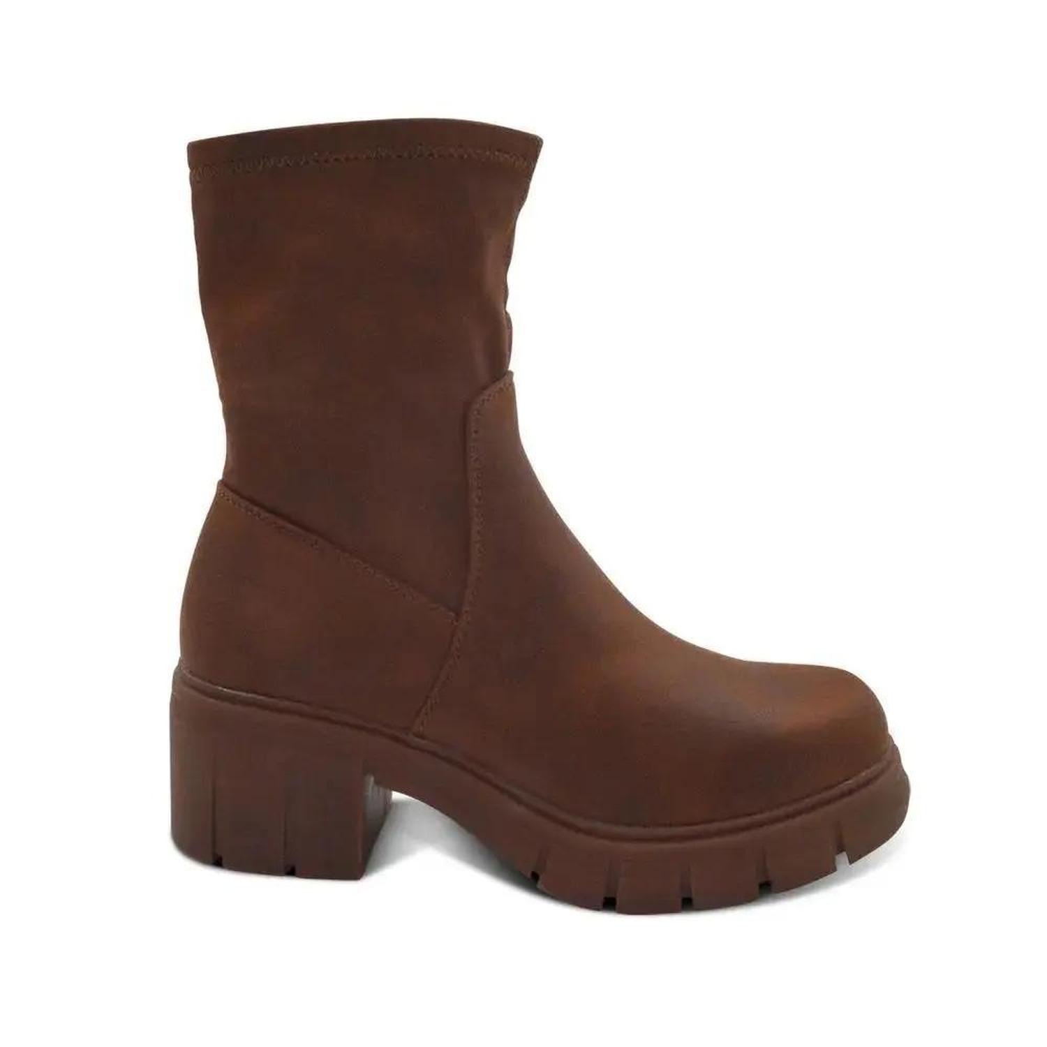 BOTA MUJER STHEF CASUAL MARRON 7599 - 1