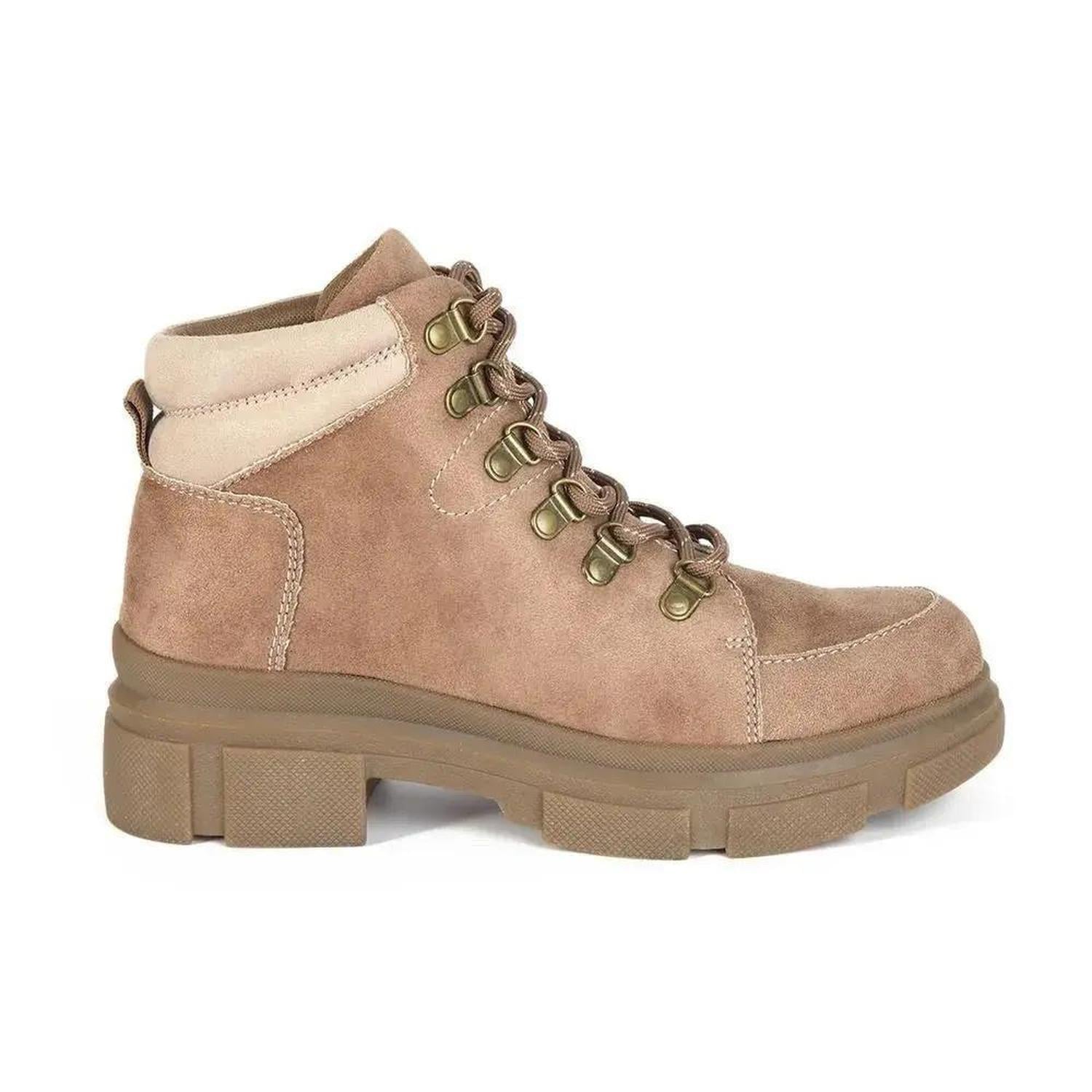 BOTIN MUJER STHEF CASUAL TAUPE 7601 - 1
