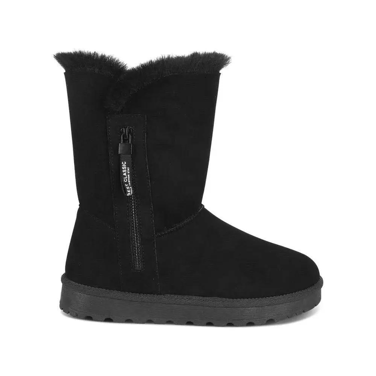BOTA MUJER STHEF CASUAL NEGRO 7657 - 1