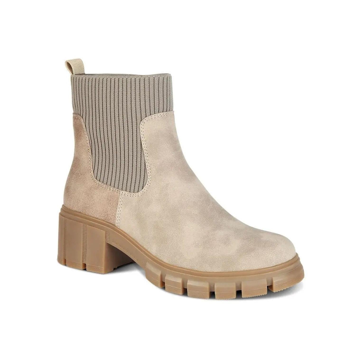BOTIN MUJER STHEF CASUAL BEIGE 7634 - 1