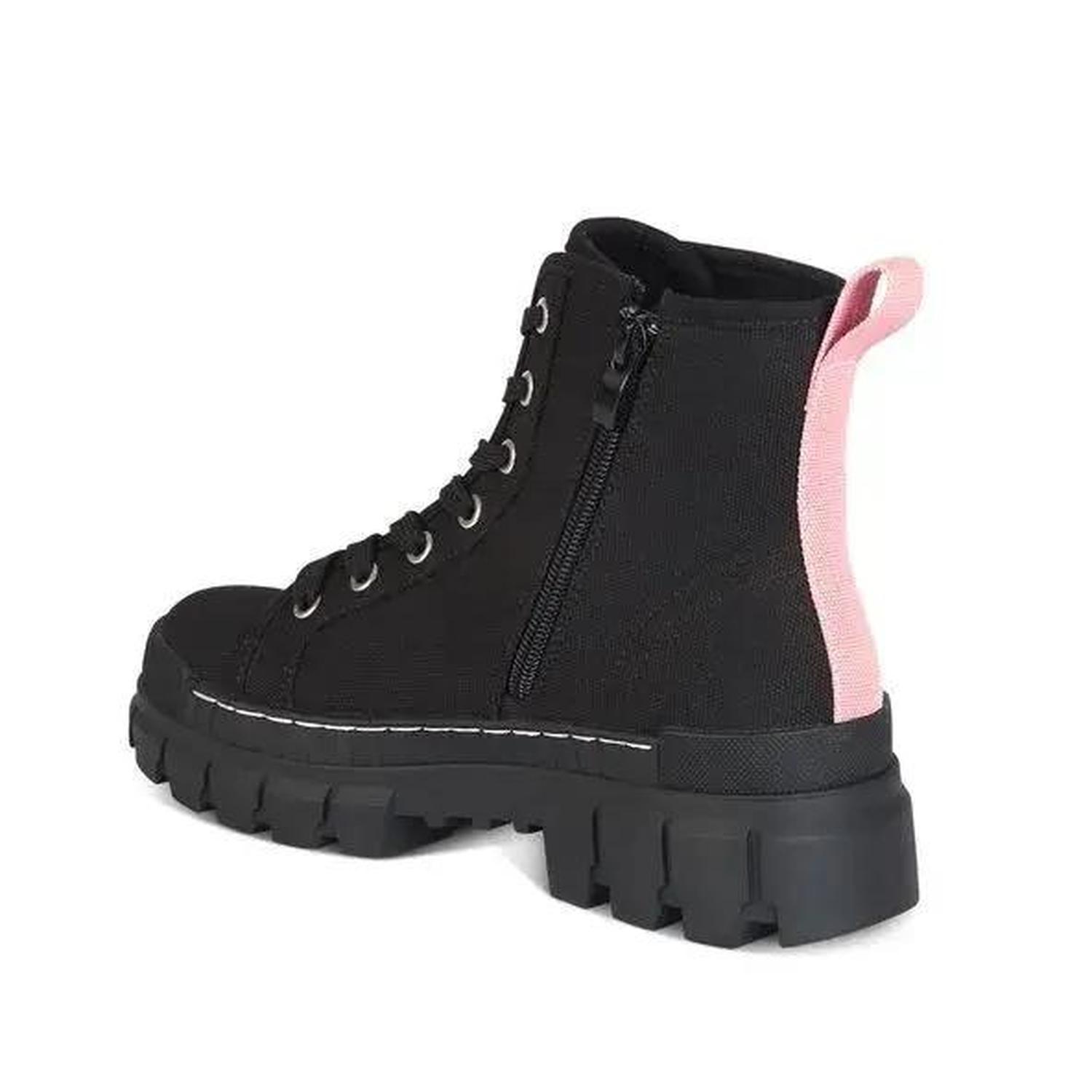 BOTIN MUJER STHEF CASUAL NEGRO 7608 COLOR 1090841 - 3