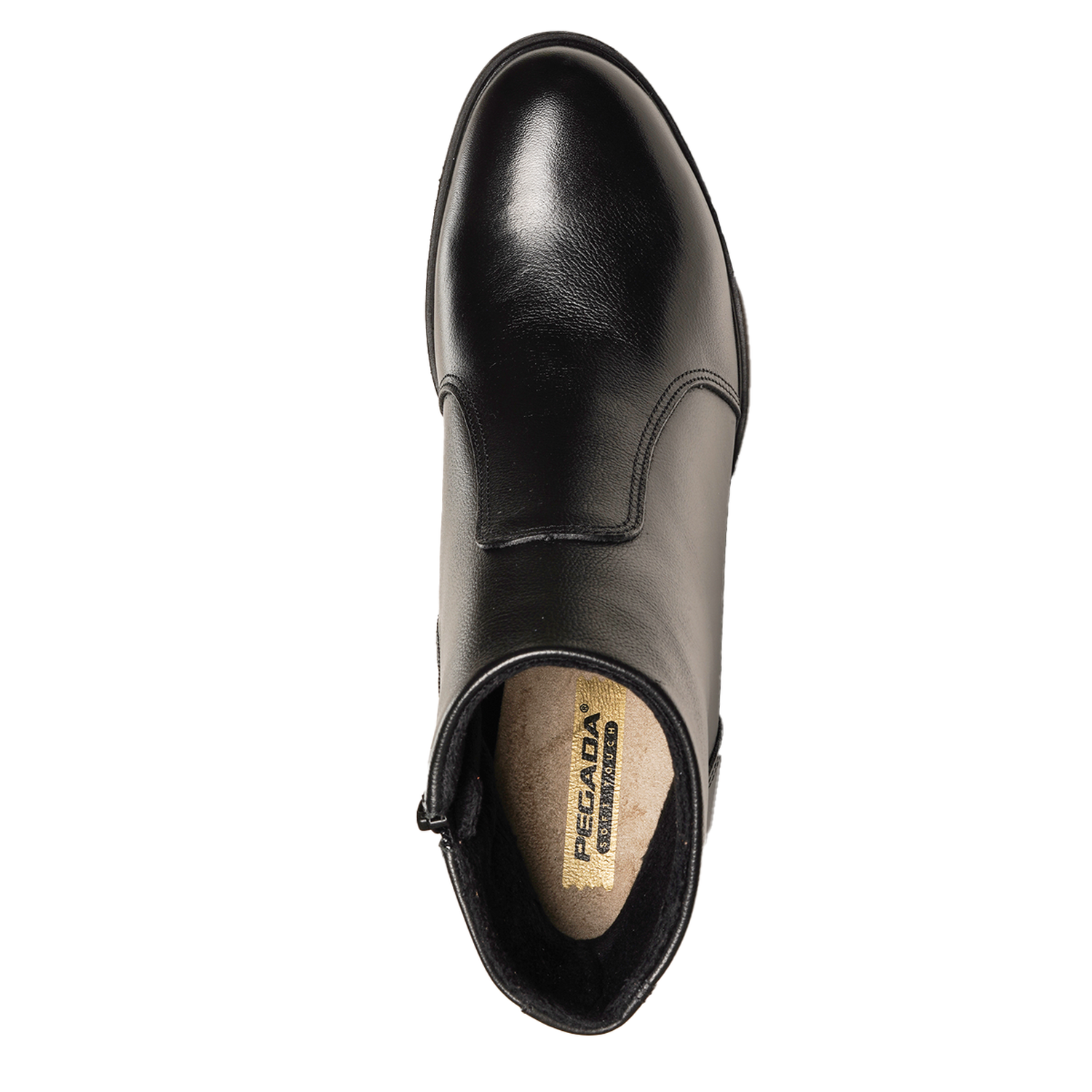 BOTIN MUJER PEGADA CUERO VESTIR PRETO 280406-03 COLOR 1150799 - 4