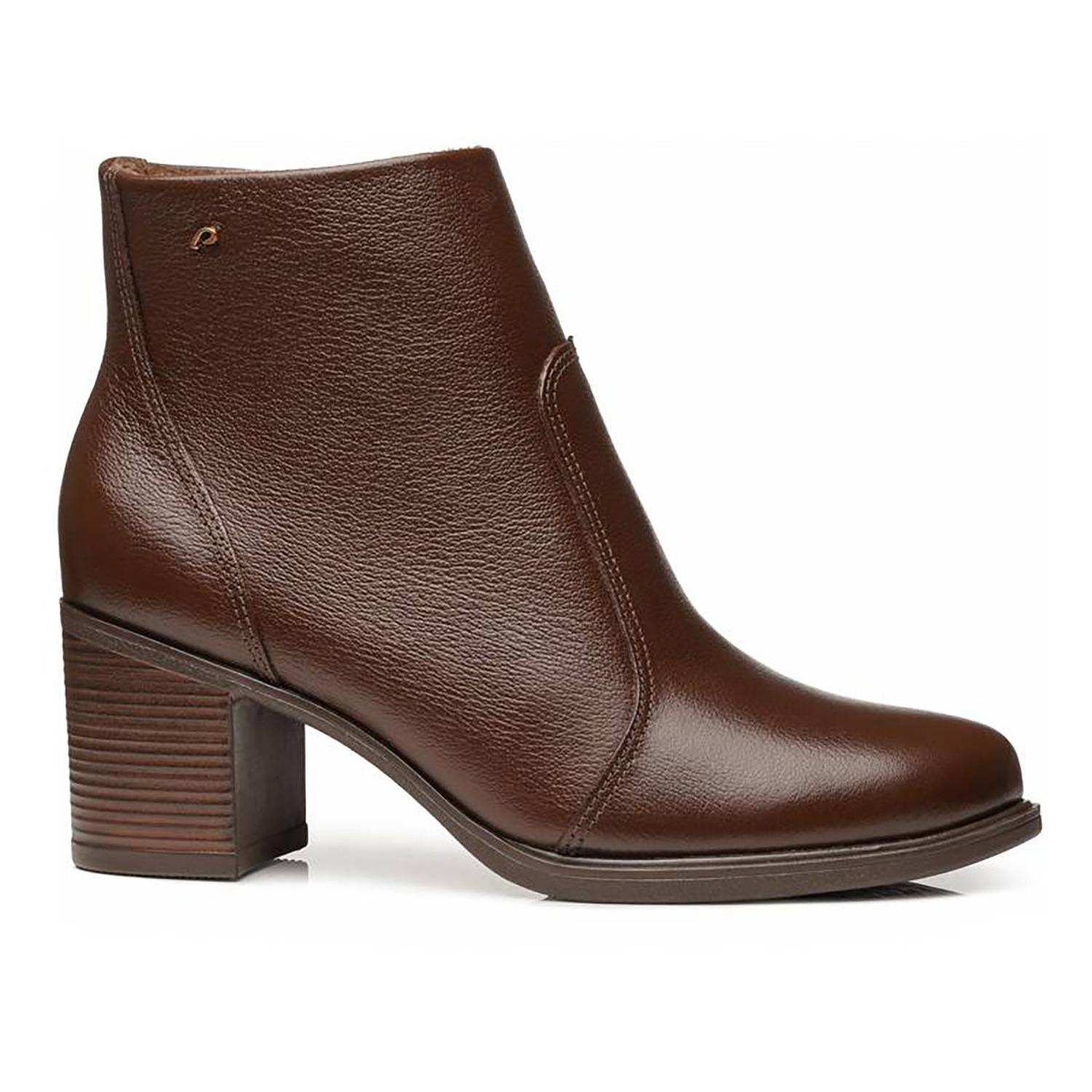 BOTIN MUJER PEGADA CUERO VESTIR PINHAO 280406-02 COLOR 1150794 - 2