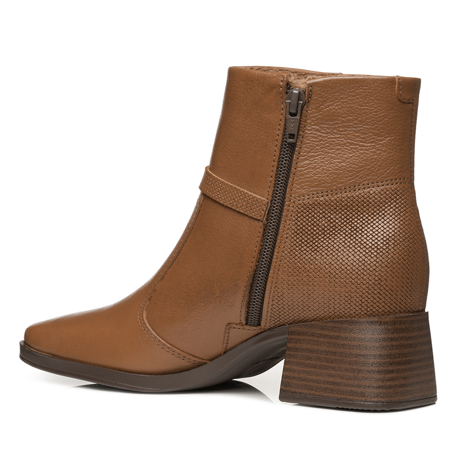 BOTIN MUJER PEGADA CUERO VESTIR PINHAO 282355-01 COLOR 1150894 - 3
