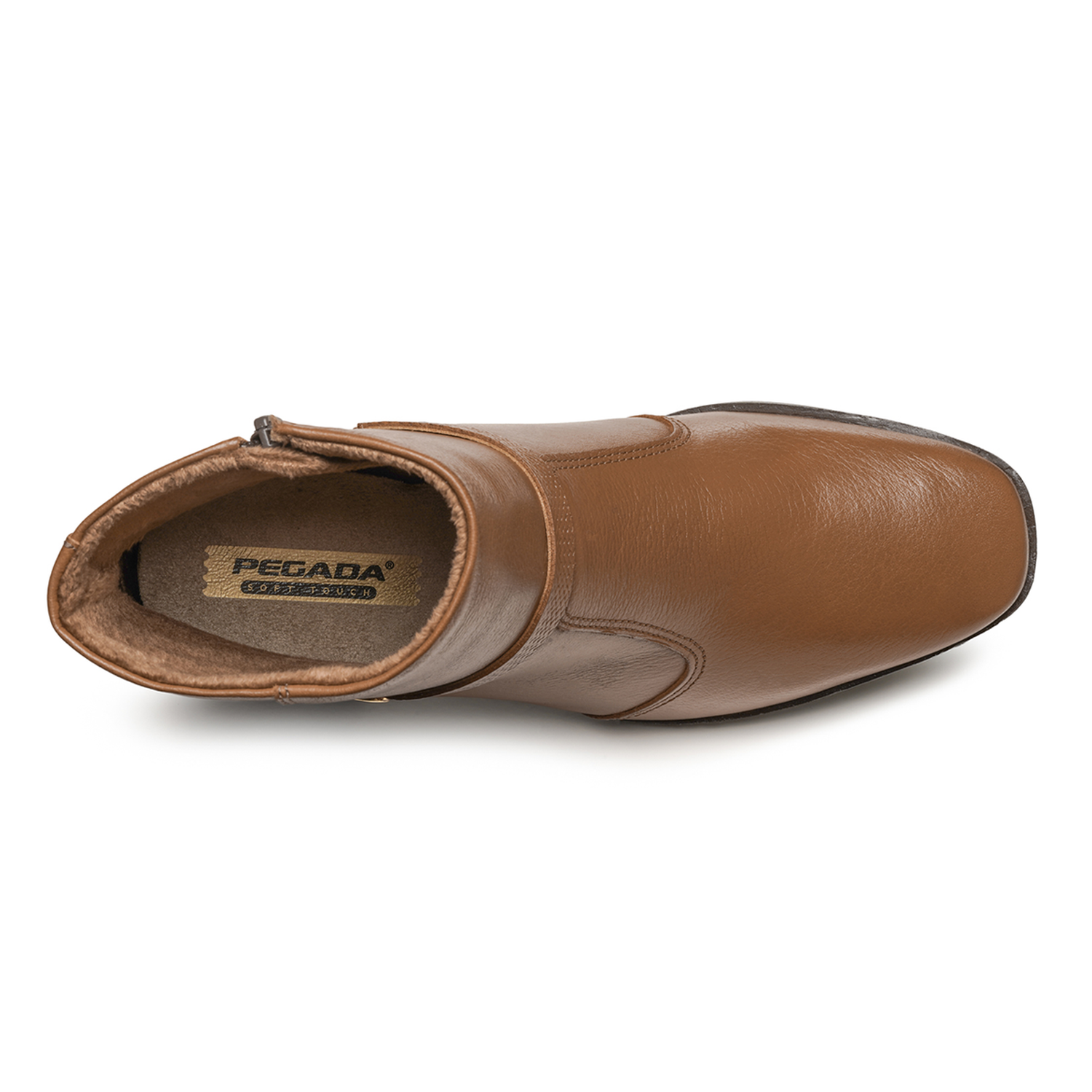 BOTIN MUJER PEGADA CUERO VESTIR PINHAO 282355-01 COLOR 1150894 - 4