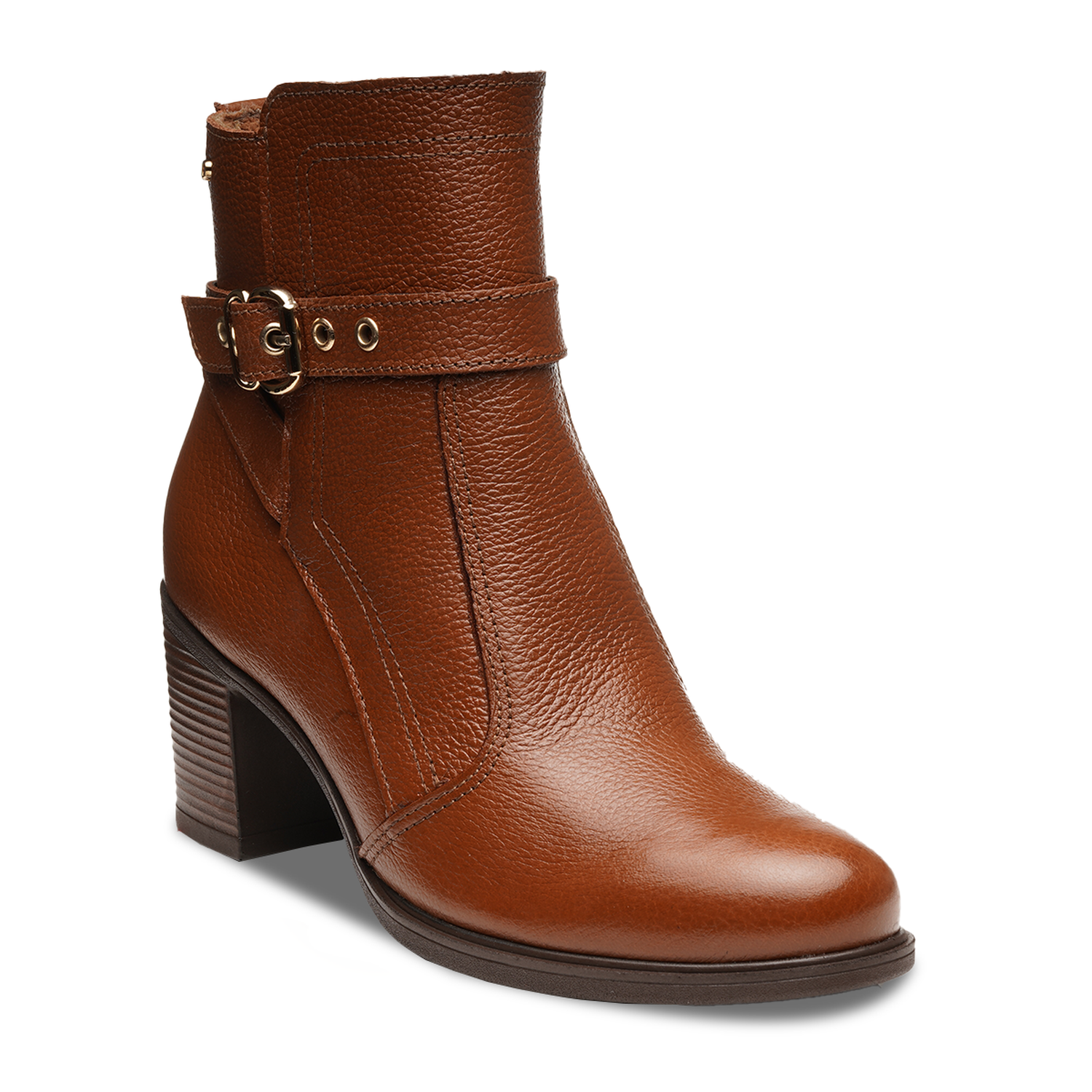BOTIN MUJER PEGADA CUERO VESTIR PINHAO 280401-01 COLOR 1135244 - 2