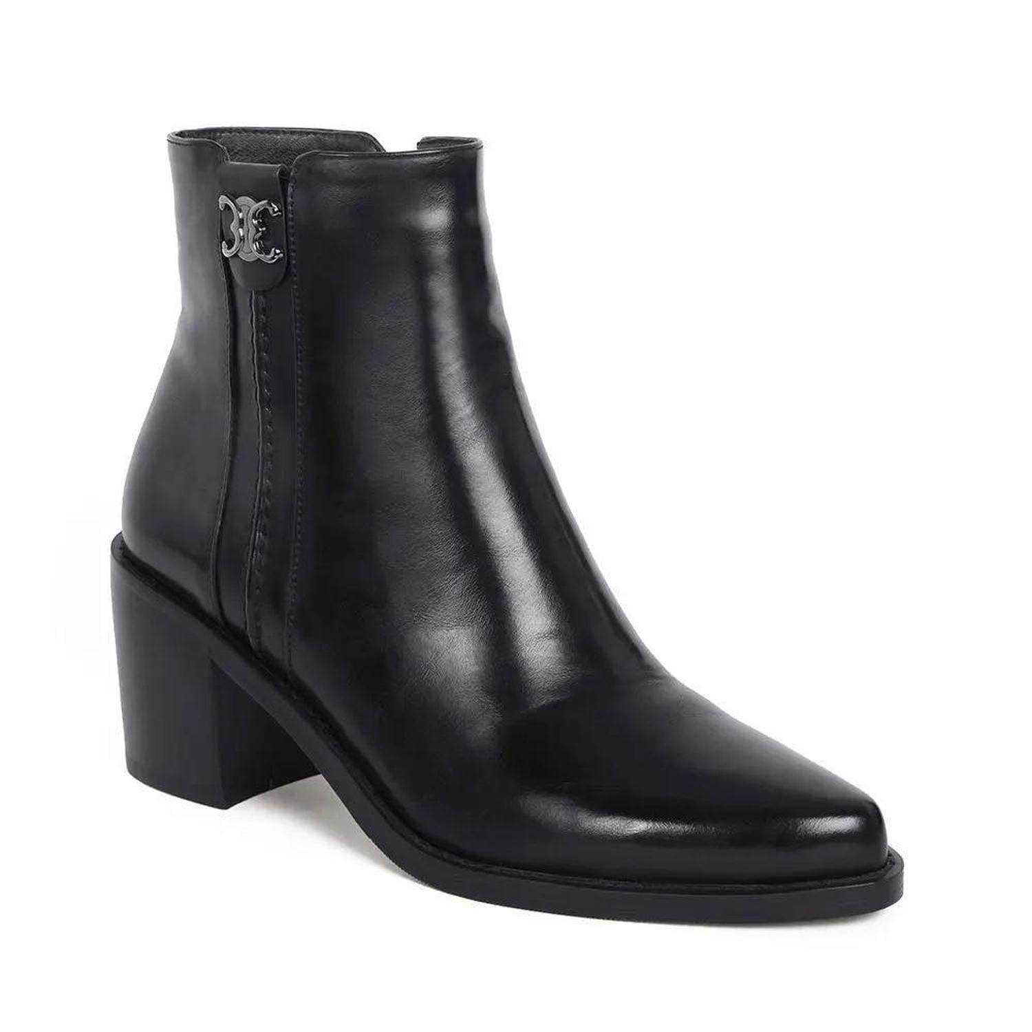 BOTIN MUJER STHEF VESTIR NEGRO 8104 COLOR NEGRO - 1128802 - 2