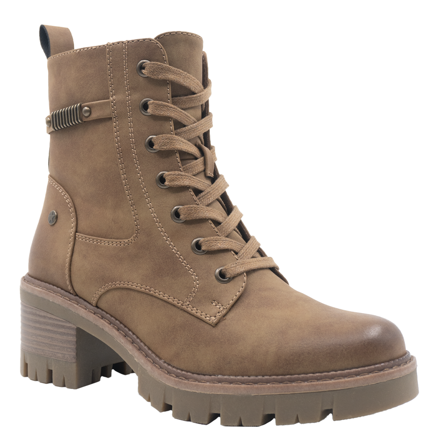 BOTIN MUJER STHEF CASUAL TAUPE 8275 - 1