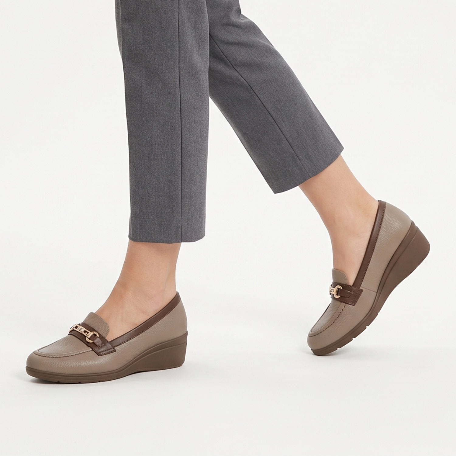 ZAPATO MAXI MUJER PICCADILLY FENDI/CACAU 11713100000005 MARRÓN 1145854 - 5