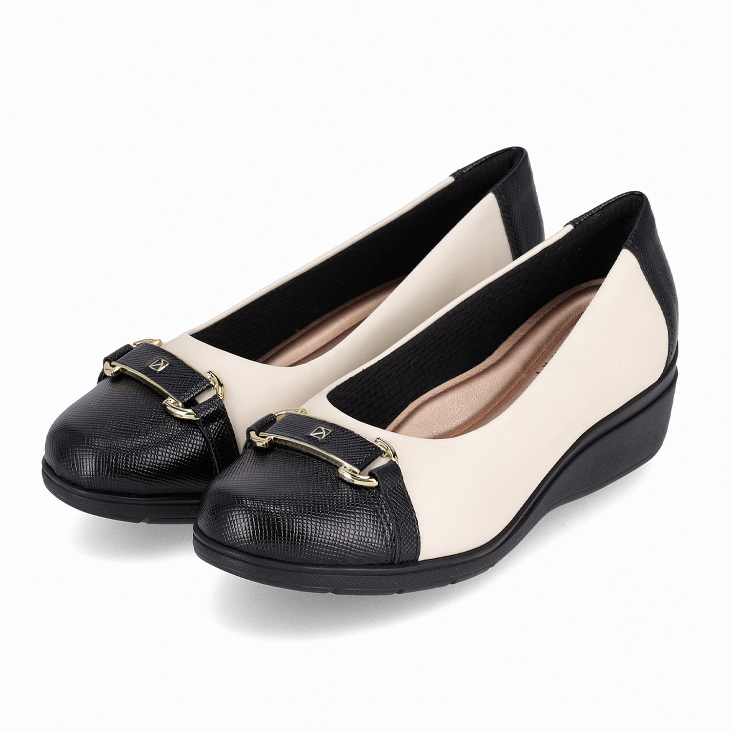 ZAPATO JOANETE MUJER PICCADILLY PRETO/OFF WHITE 11713700000001 BLANCO 1150189 - 3