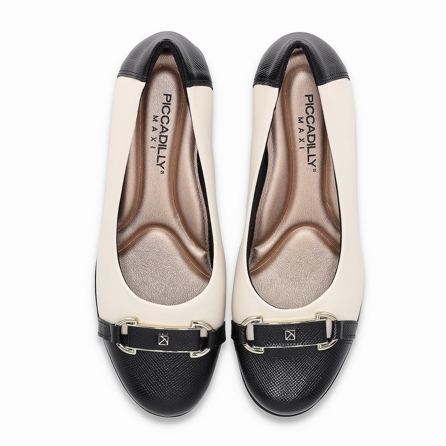 ZAPATO JOANETE MUJER PICCADILLY PRETO/OFF WHITE 11713700000001 BLANCO 1150692 - 4