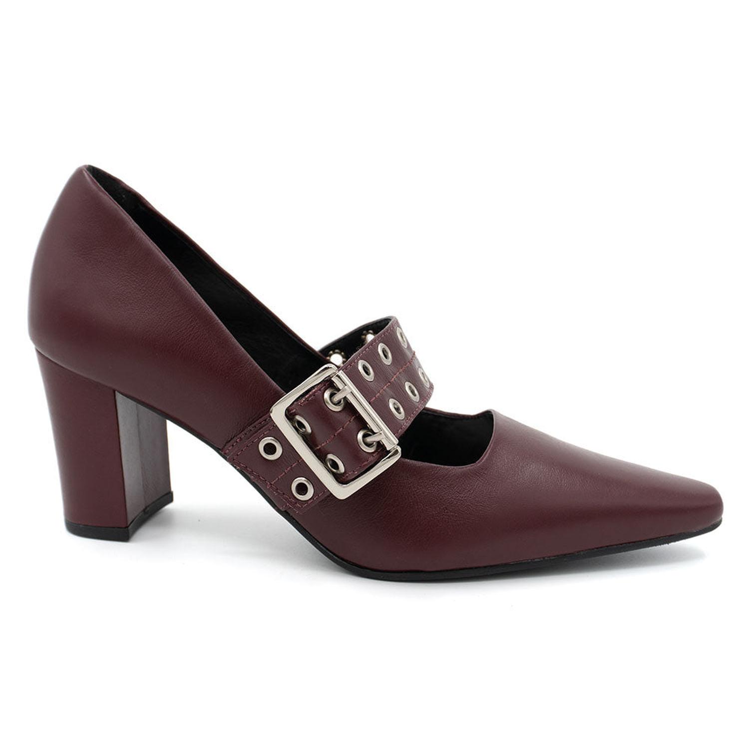 ZAPATO MUJER MIKAELA VESTIR MALBEC 7980512-NV ROJO 1135379 - 3