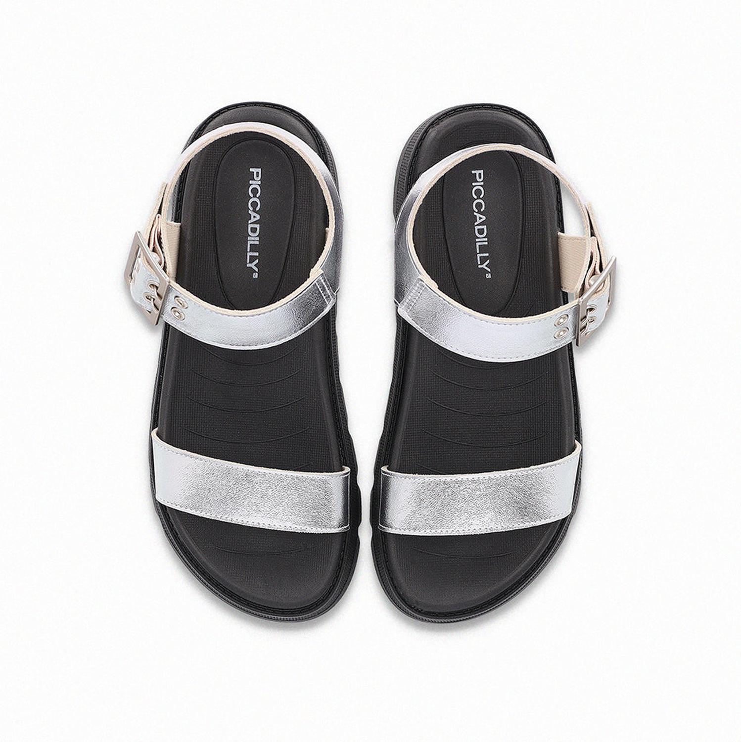 SANDALIA MUJER PICCADILLY CASUAL PRATA 58600500000006 PLATEADO 1126257 - 4