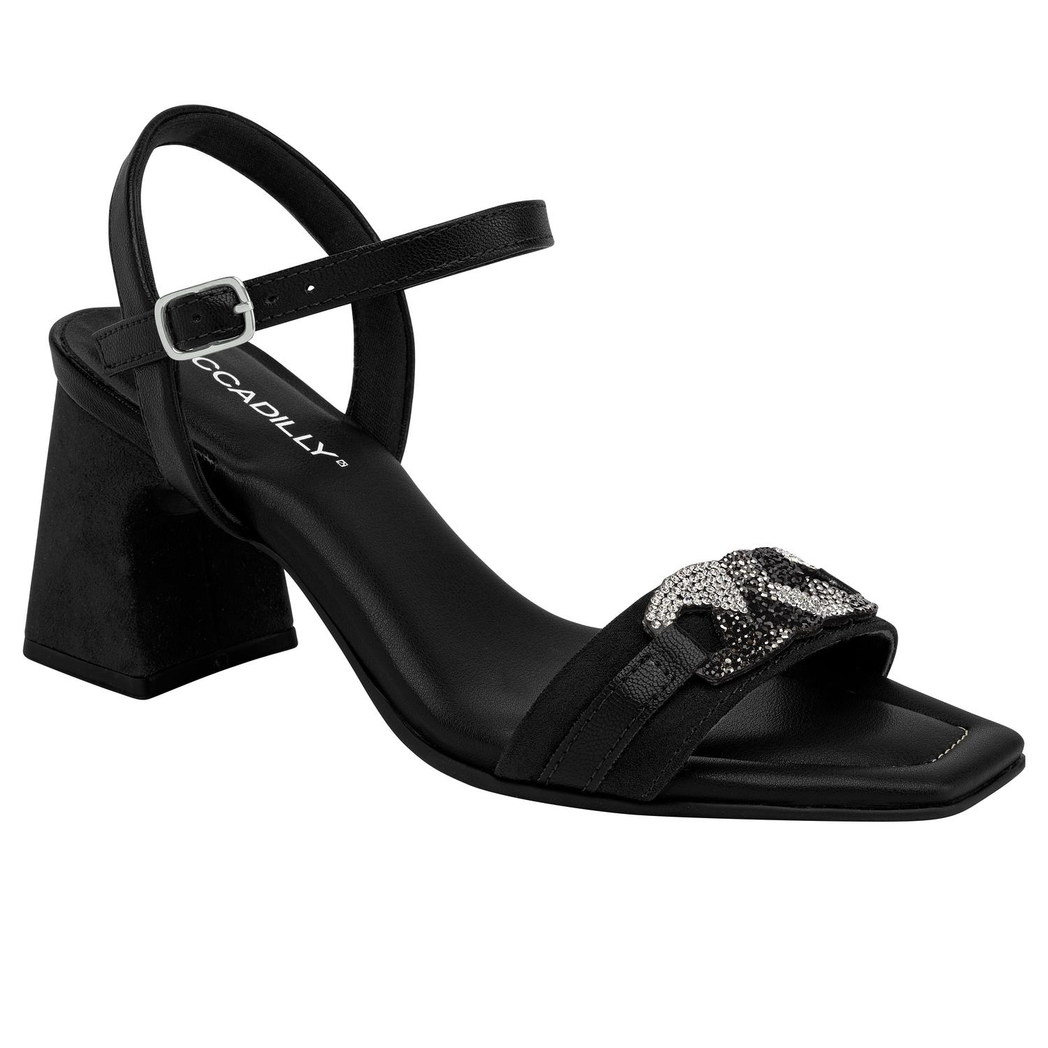 SANDALIA PICCADILLY VESTIR PRETO 62605400000001 NEGRO 1138359 - 1
