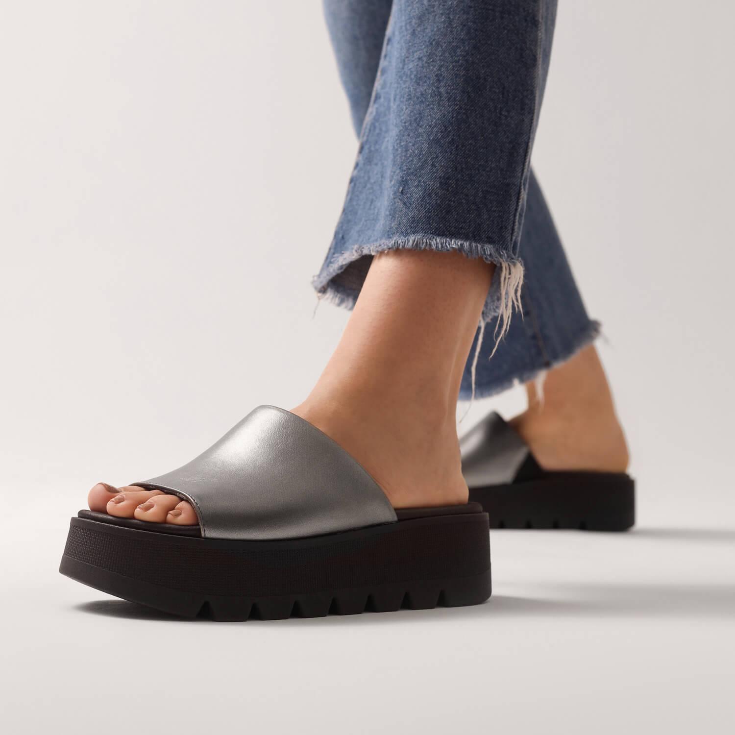 SANDALIA MUJER PICCADILLY CASUAL PEWTER 58600300000001 PLATEADO 1124627 - 5