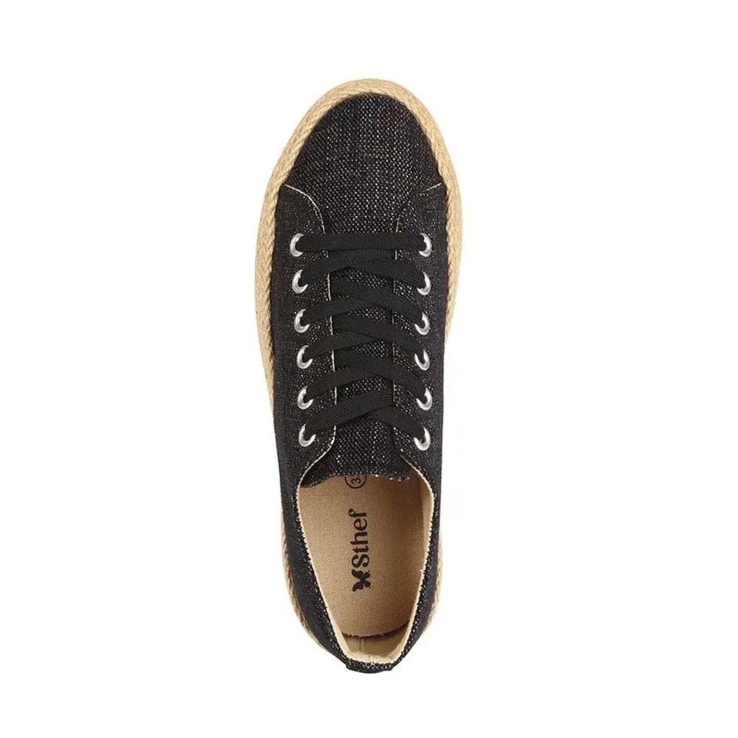 ALPARGATA MUJER STHEF NEGRO 7869 NEGRO 1107549 - 4