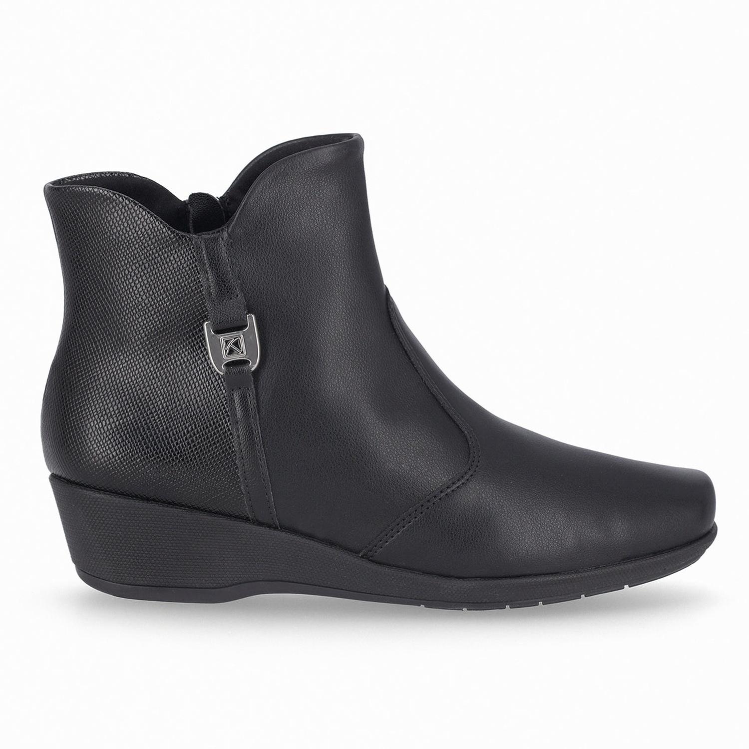 BOTIN MUJER PICCADILLY CASUAL PRETO 14324900000003 COLOR 1146480 - 3