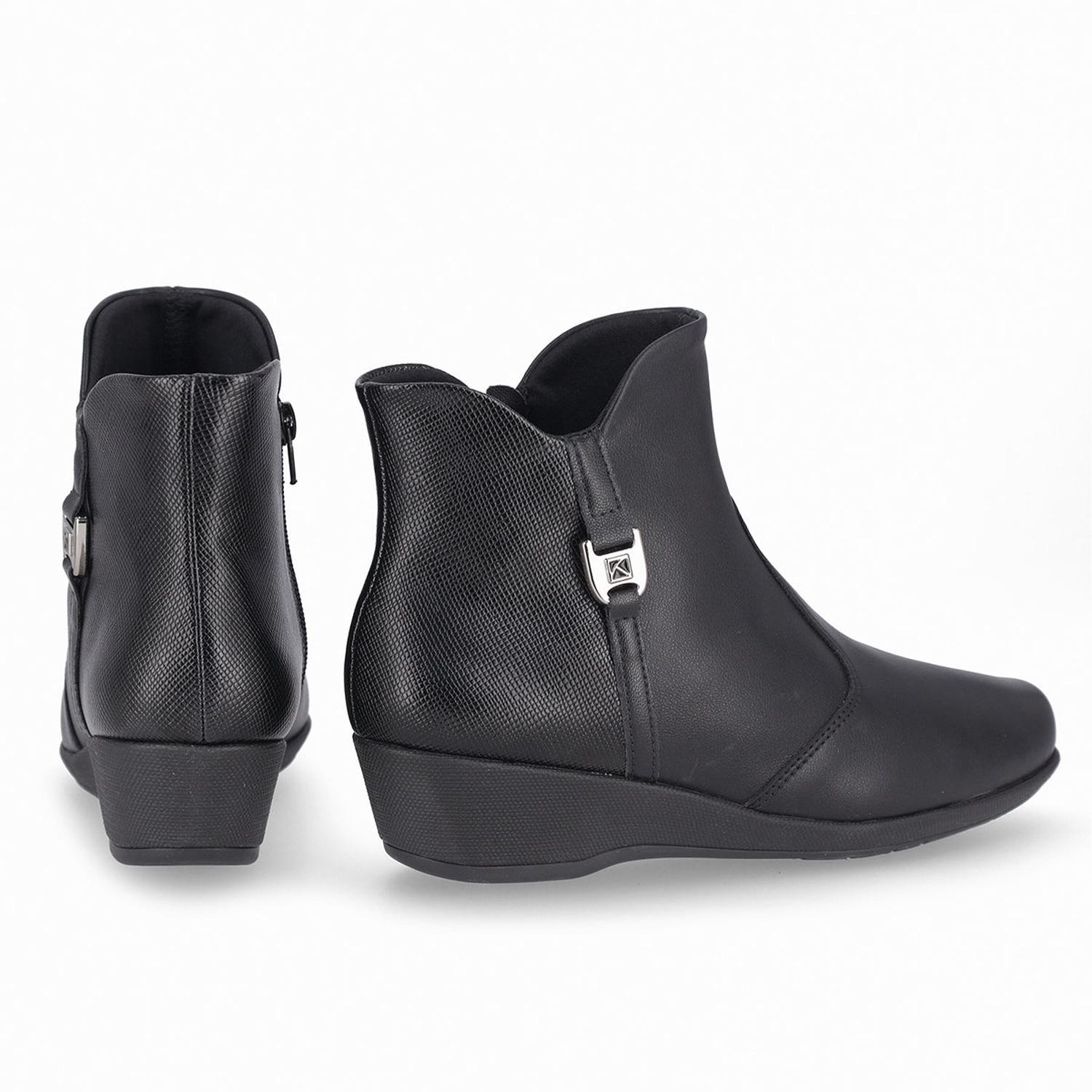 BOTIN MUJER PICCADILLY CASUAL PRETO 14324900000003 COLOR 1146480 - 5