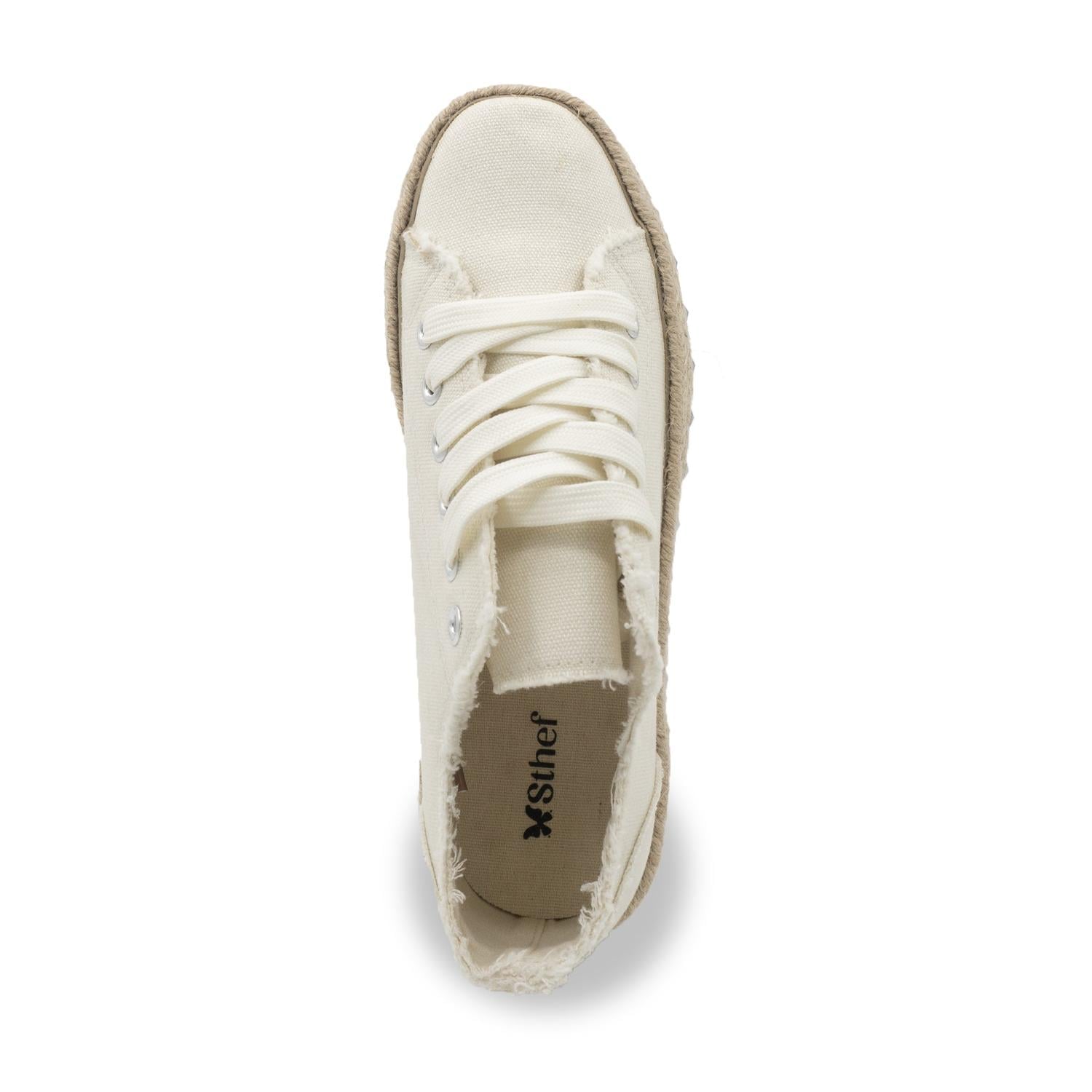 ALPARGATA MUJER STHEF CREMA 7872 - 3