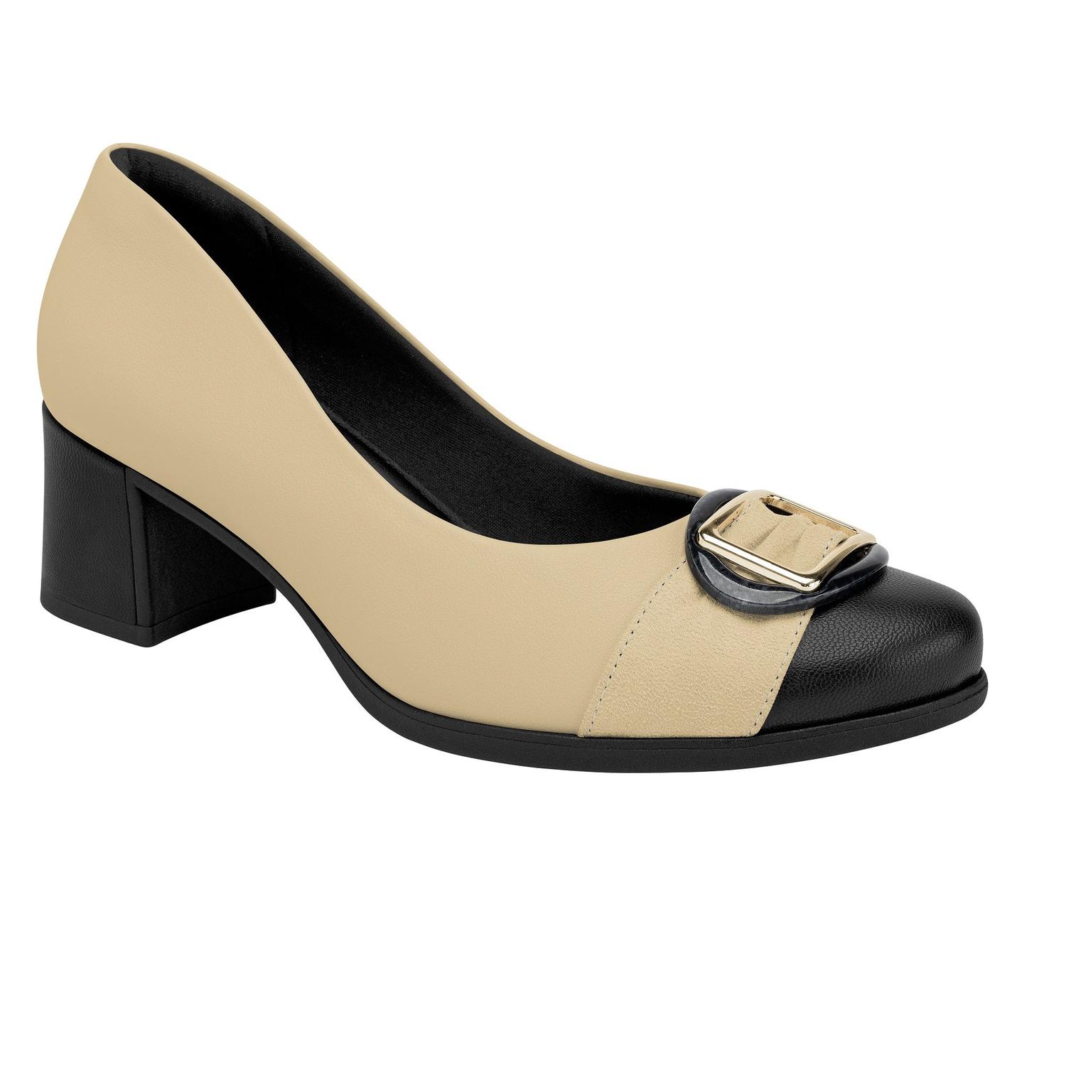 ZAPATO MUJER PICCADILLY VESTIR BRULE/PRETO 65406900000001 NARANJA 1148686 - 1