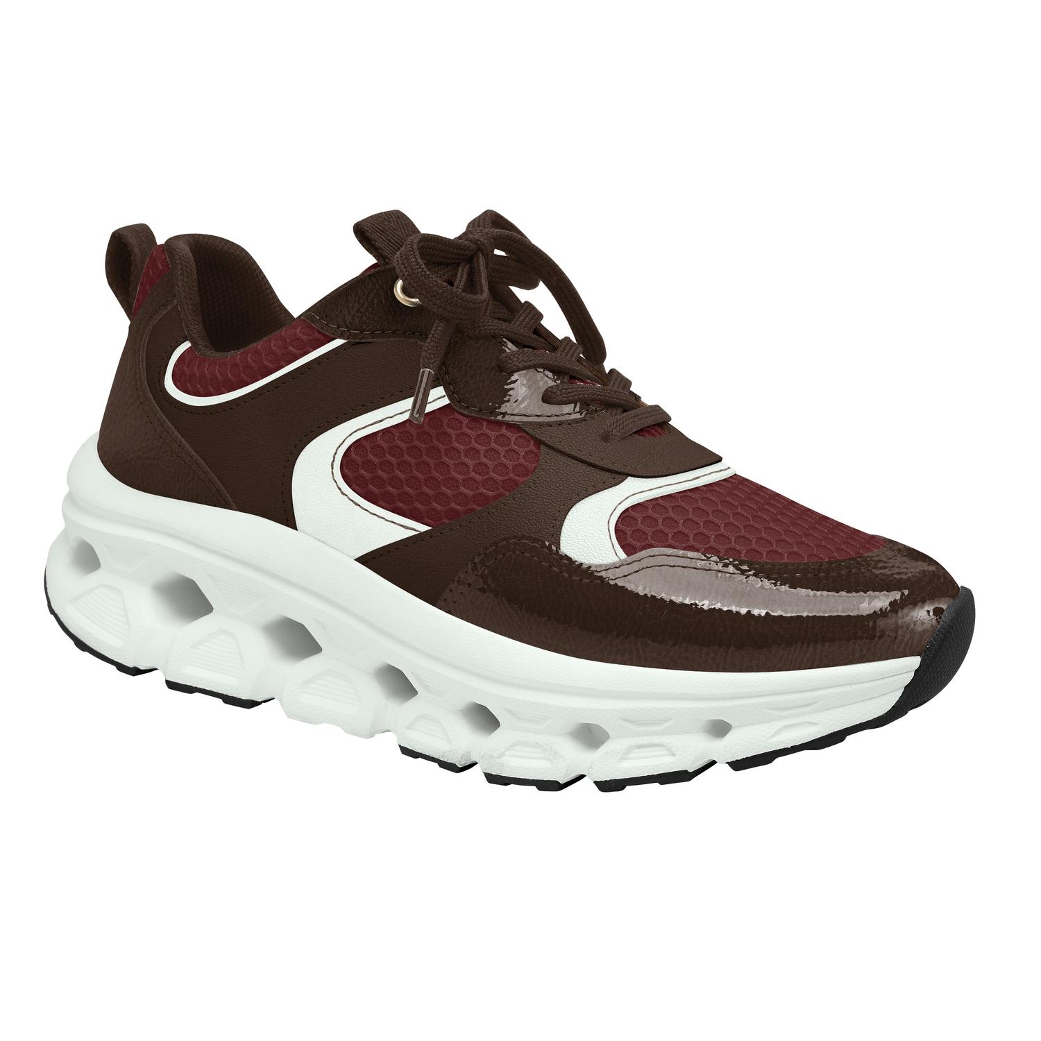 ZAPATILLA MAXI MUJER PICCADILLY CACAU/BRANCO NEVE/BURGUNDY 94801900000011 ROJO 1148838 - 1