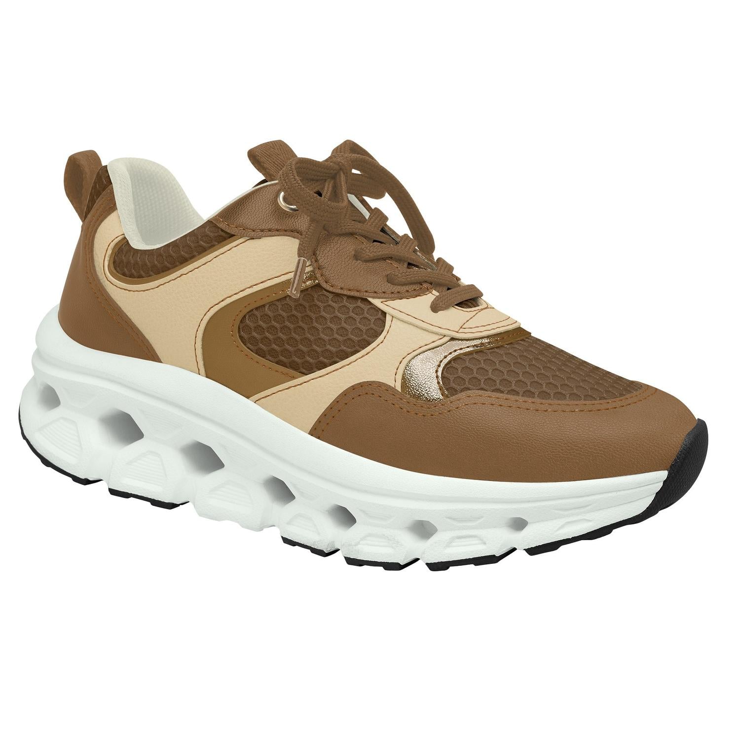 ZAPATILLA MAXI MUJER PICCADILLY MASCAVO/BRULE/OURO 94801900000002 - 1