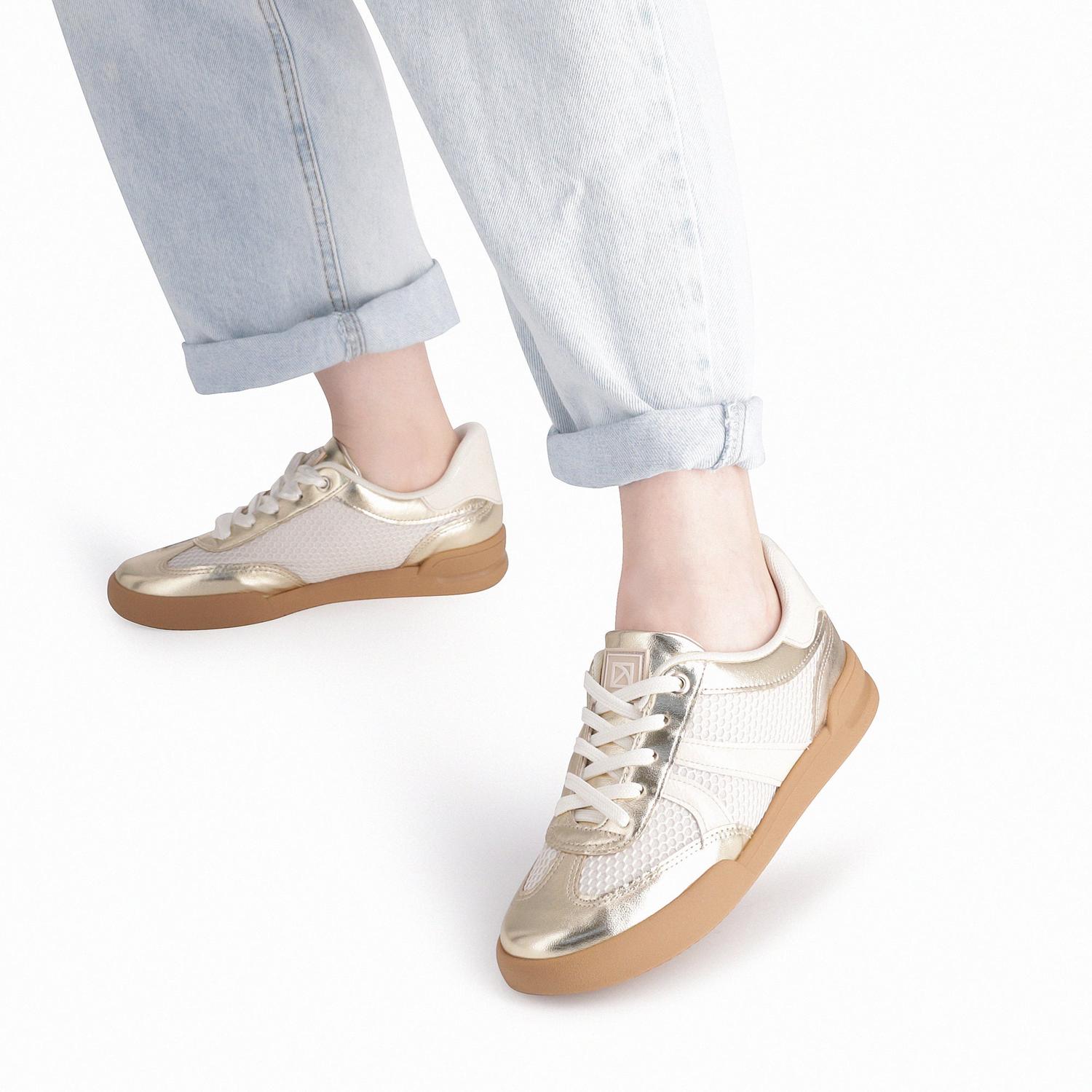 ZAPATILLA MUJER PICCADILLY OURO/OFF WHITE 90300100000001 DORADO 1150256 - 4