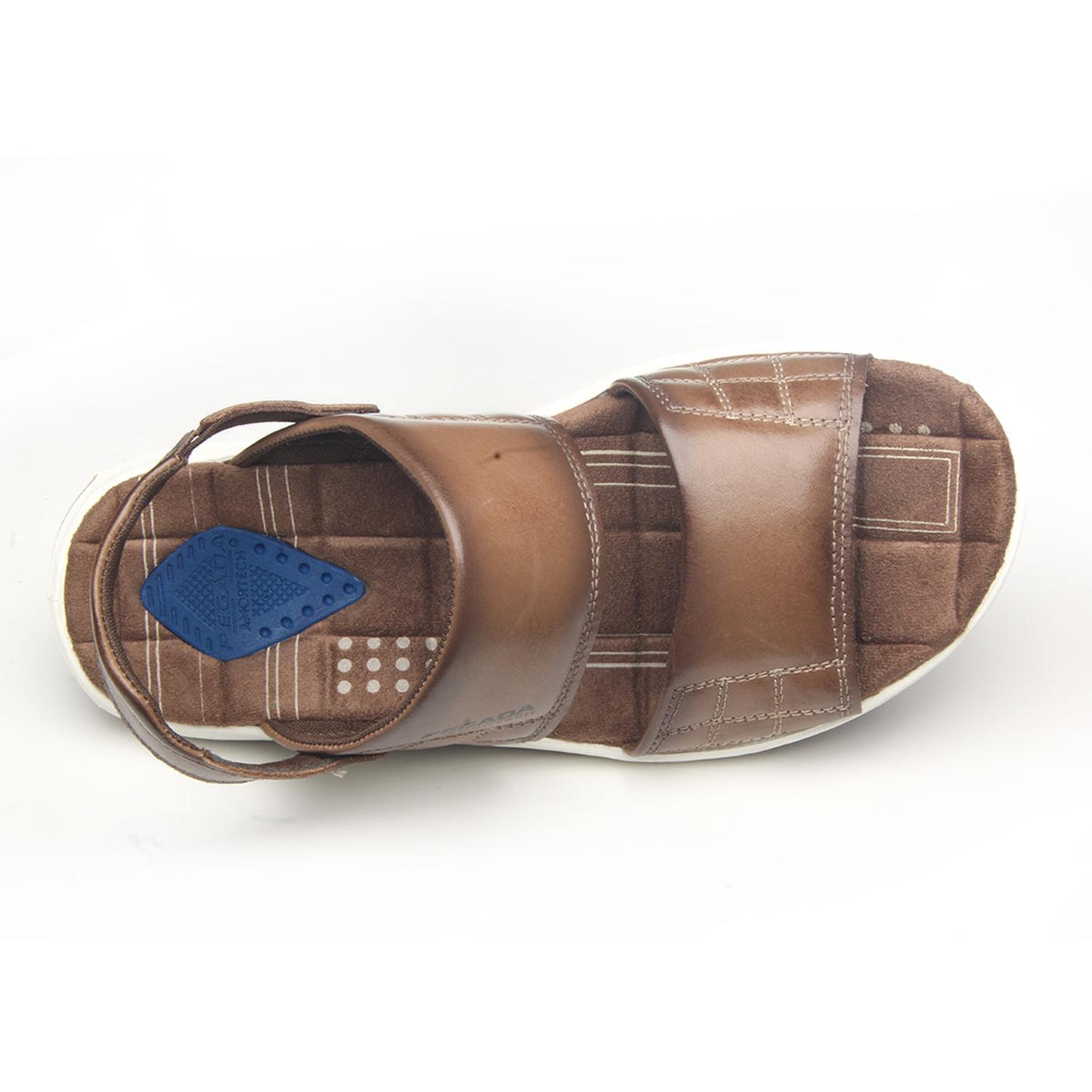 SANDALIA HOMBRE PEGADA CASUAL RATO 133221-04 MARRÓN 1122354 - 4