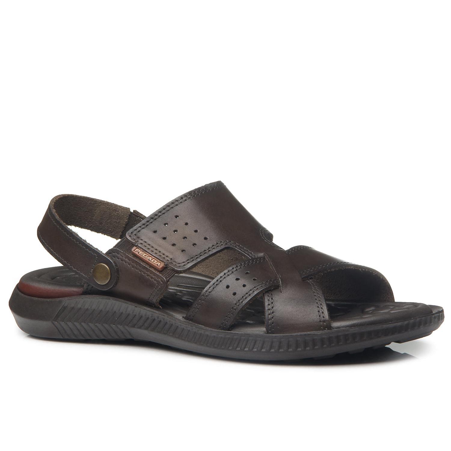 SANDALIA HOMBRE PEGADA CASUAL CRAVO 133156-02 MARRÓN 1122301 - 2
