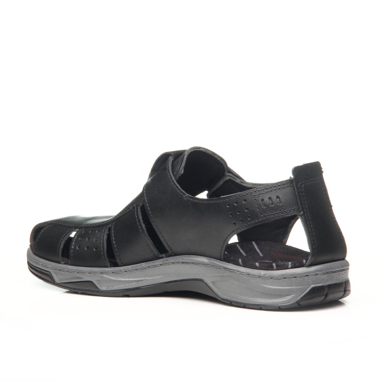 SANDALIA HOMBRE PEGADA CASUAL PRETO 132255-04 NEGRO 1122342 - 3