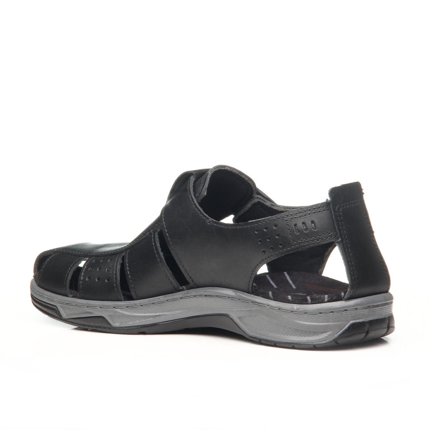 SANDALIA HOMBRE PEGADA CASUAL PRETO 132255-04 NEGRO 1122338 - 3