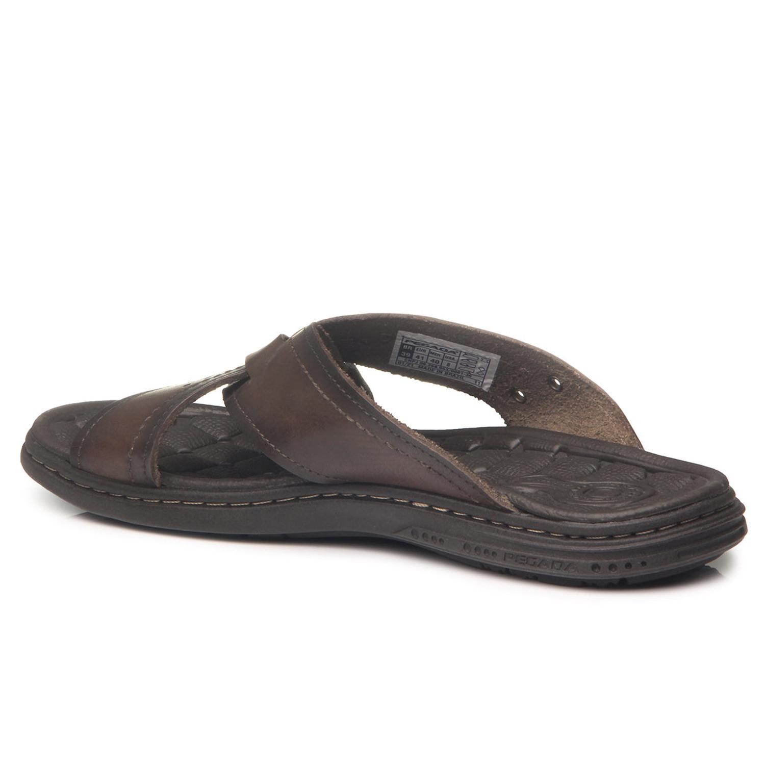 SANDALIA HOMBRE PEGADA CASUAL CRAVO 131222-02 MARRÓN 1122293 - 3