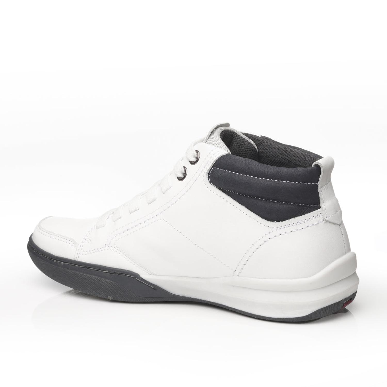 ZAPATILLA HOMBRE PEGADA CUERO BRANCO 111003-01 BLANCO 1153471 - 3