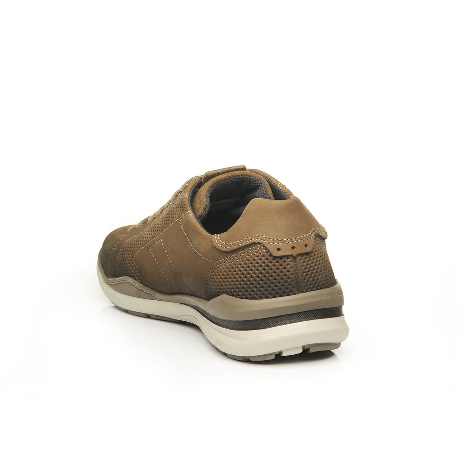ZAPATILLA HOMBRE PEGADA CUERO MASCAVO 119104-06 MARRÓN 1122264 - 3