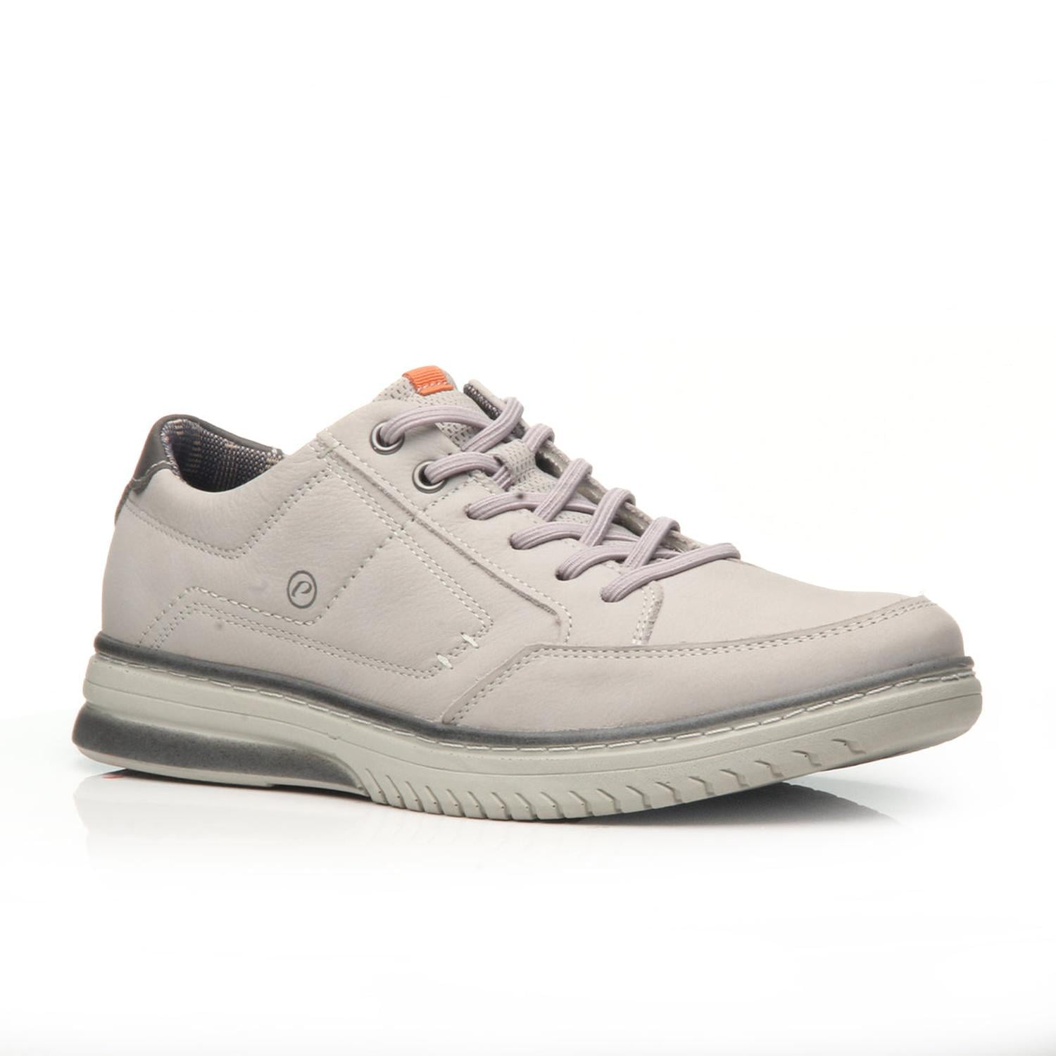 ZAPATILLA HOMBRE PEGADA CUERO SILVER 111402-06 - 1