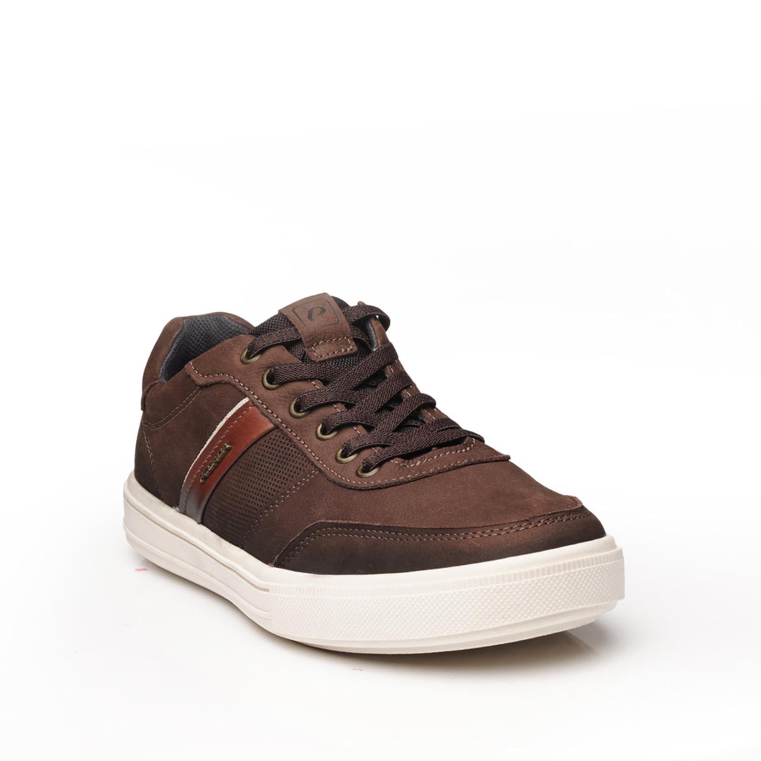 ZAPATILLA HOMBRE PEGADA CUERO CHOCOLATE 111502-08 MARRÓN 1153461 - 2