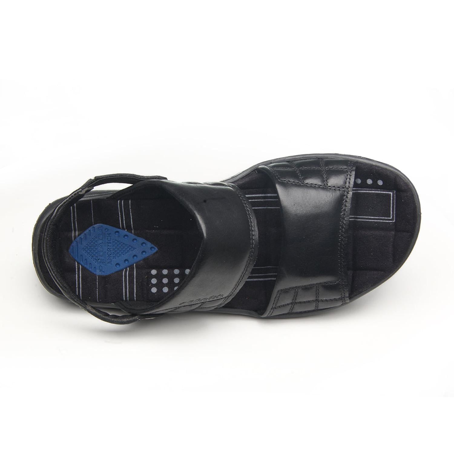 SANDALIA HOMBRE PEGADA CASUAL PRETO 133221-03 NEGRO 1122343 - 4