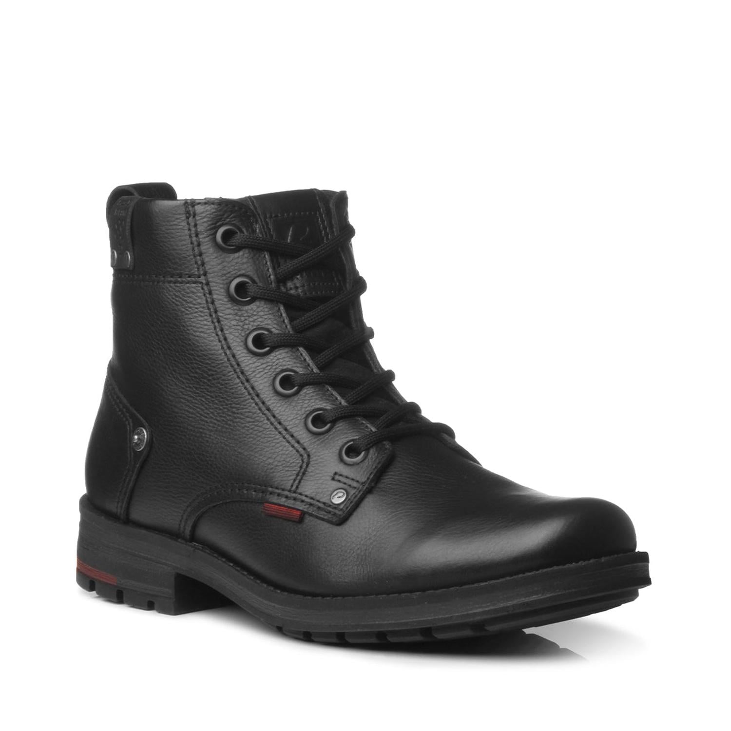 BOTIN HOMBRE PEGADA CUERO PRETO 181305-08 - 1